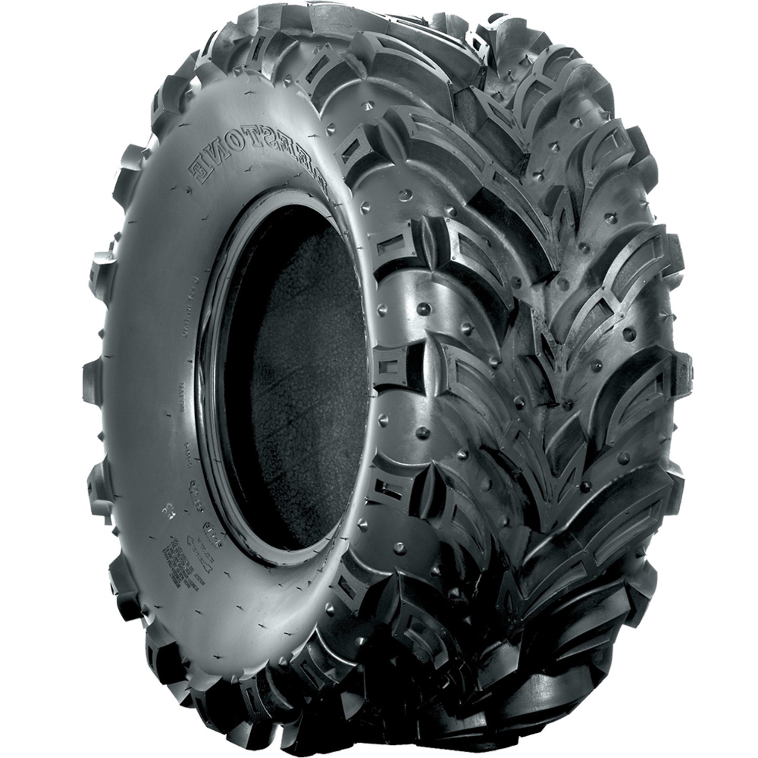 Tire 25×10.00-12 25×10-12 Deestone D936 Mud Crusher MT M/T ATV UTV 50F 6 Ply