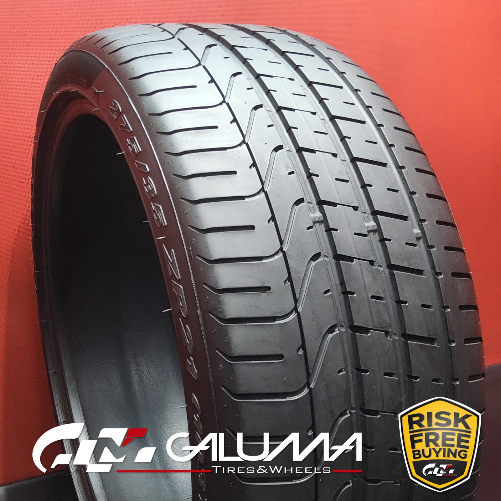 1 Tire Pirelli P Zero (B) XL 275/35ZR21 275/35/21 2753521 103Y #95522