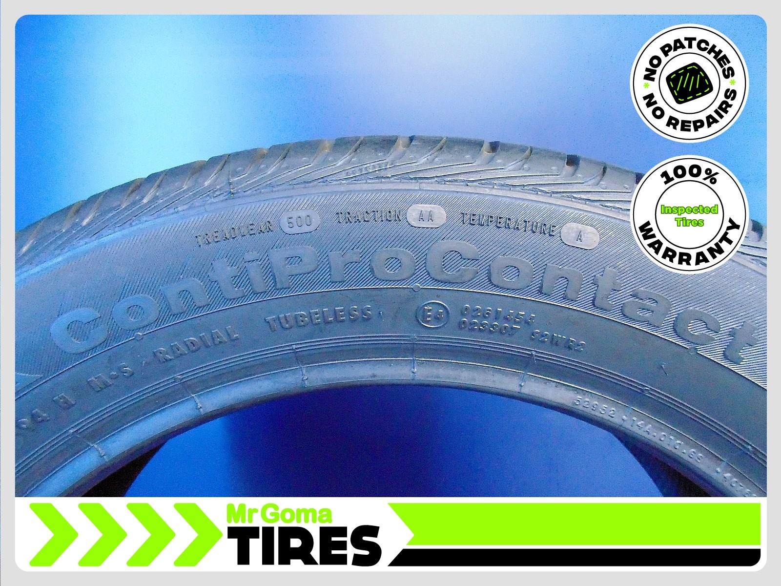 1 CONTINENTAL CONTIPROCONTACT 215/55R18 USED TIRE 8.7/32 AVG NO PATCH 2155518