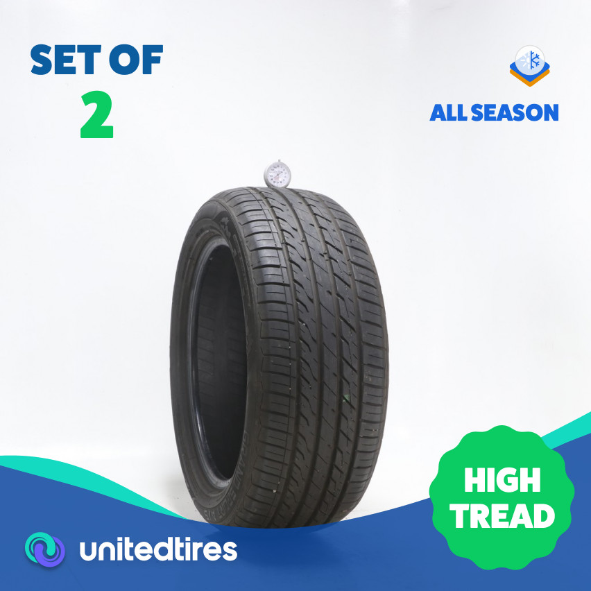 Set of (2) Used 225/50ZR17 Arroyo Grand Sport A/S 98W – 9/32