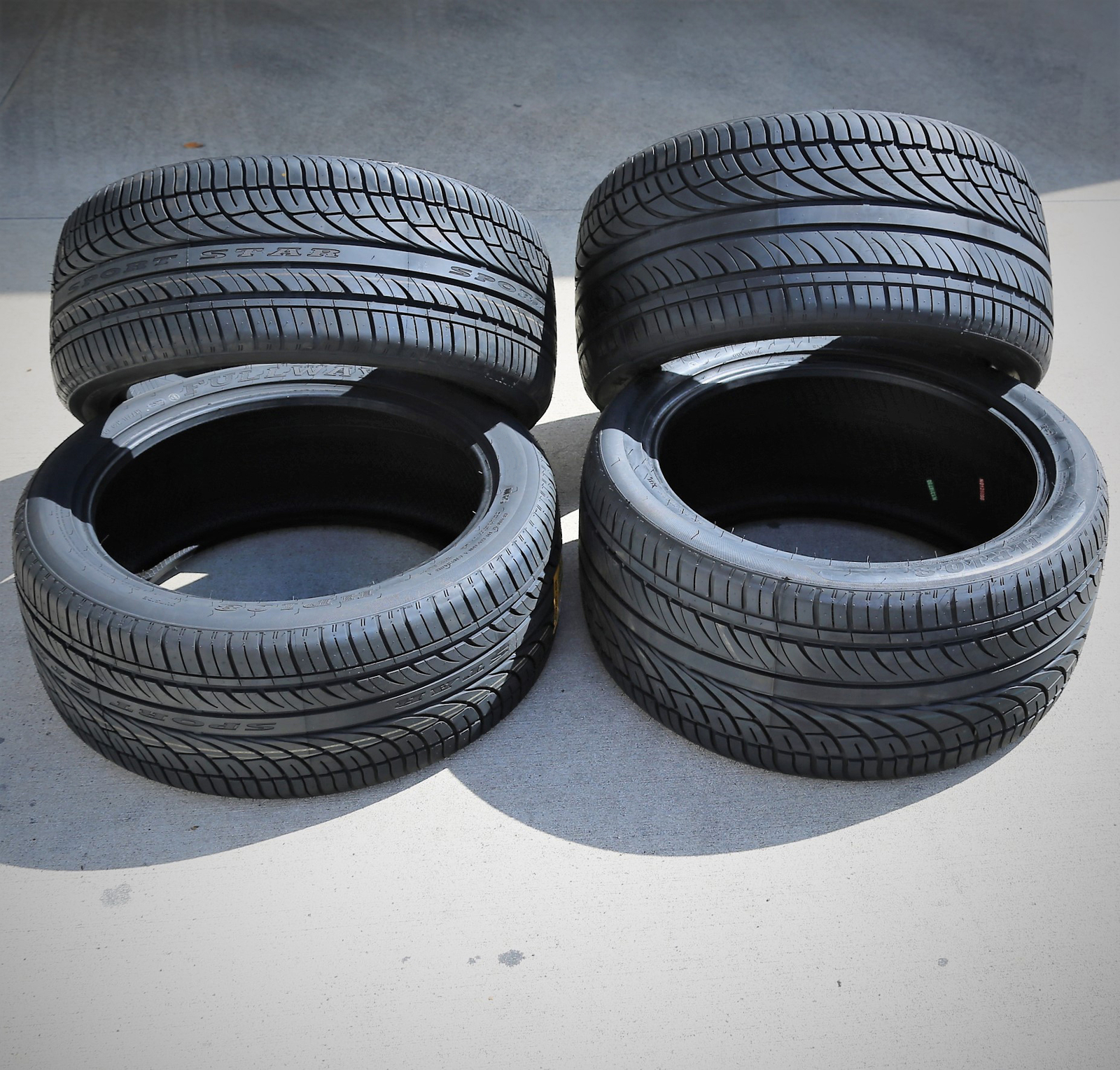 4 New Fullway HP108 2x 205/55R16 91V SL 2x 225/55R16 99V XL AS A/S Tires