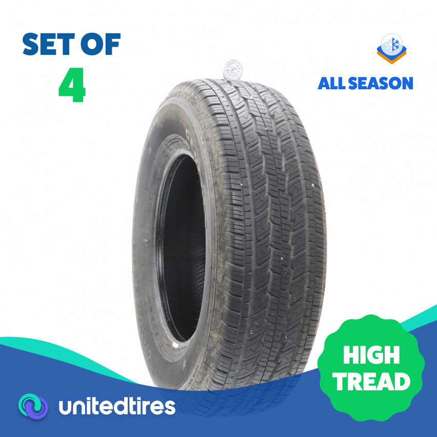 Set of (4) Used 255/70R17 General Grabber HTS 112S – 9.5-10.5/32