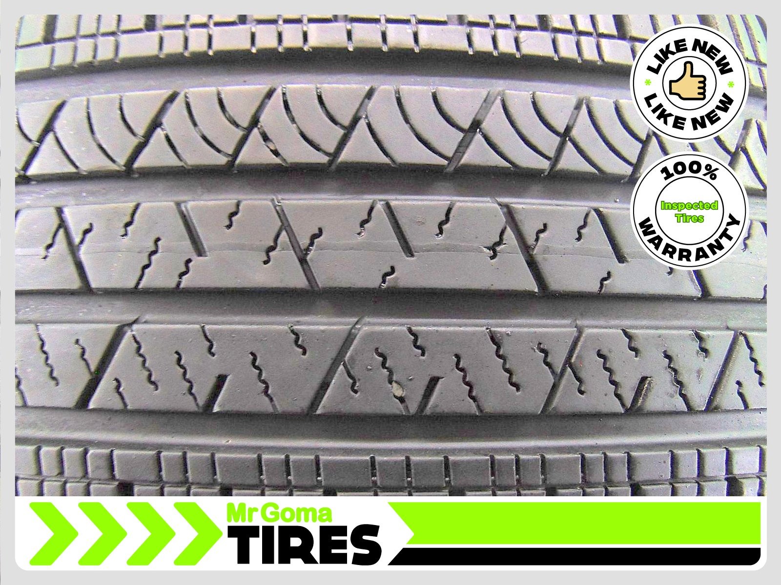 2 235/55R19 USED TIRES CONTINENTAL CROSSCONTACT LX SPORT 9.0/32 TREAD 101H