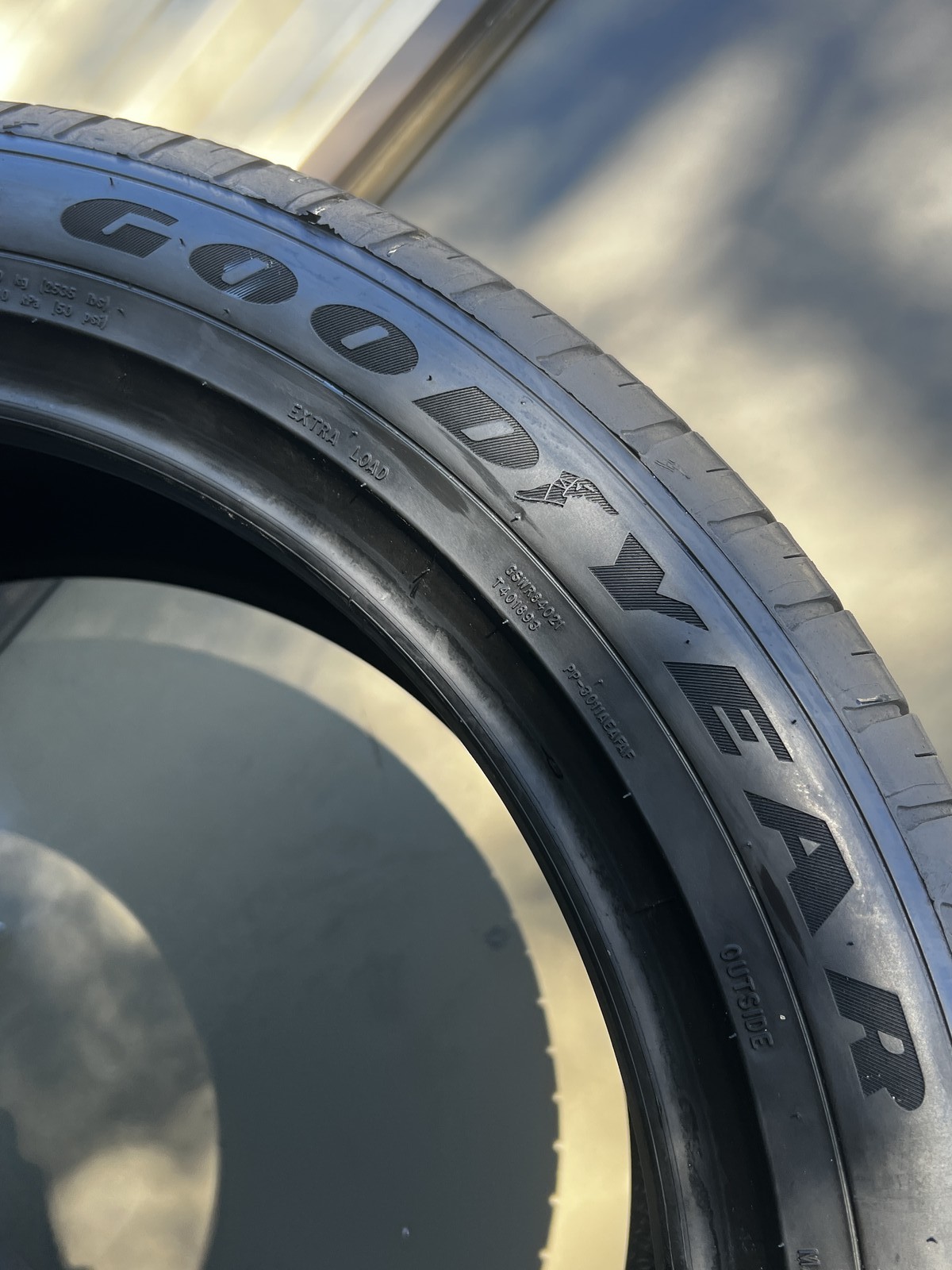 Set Of 2 Goodyear Eagle Sport Electric Drive SealTech 285/45R21 113H NO Patch
