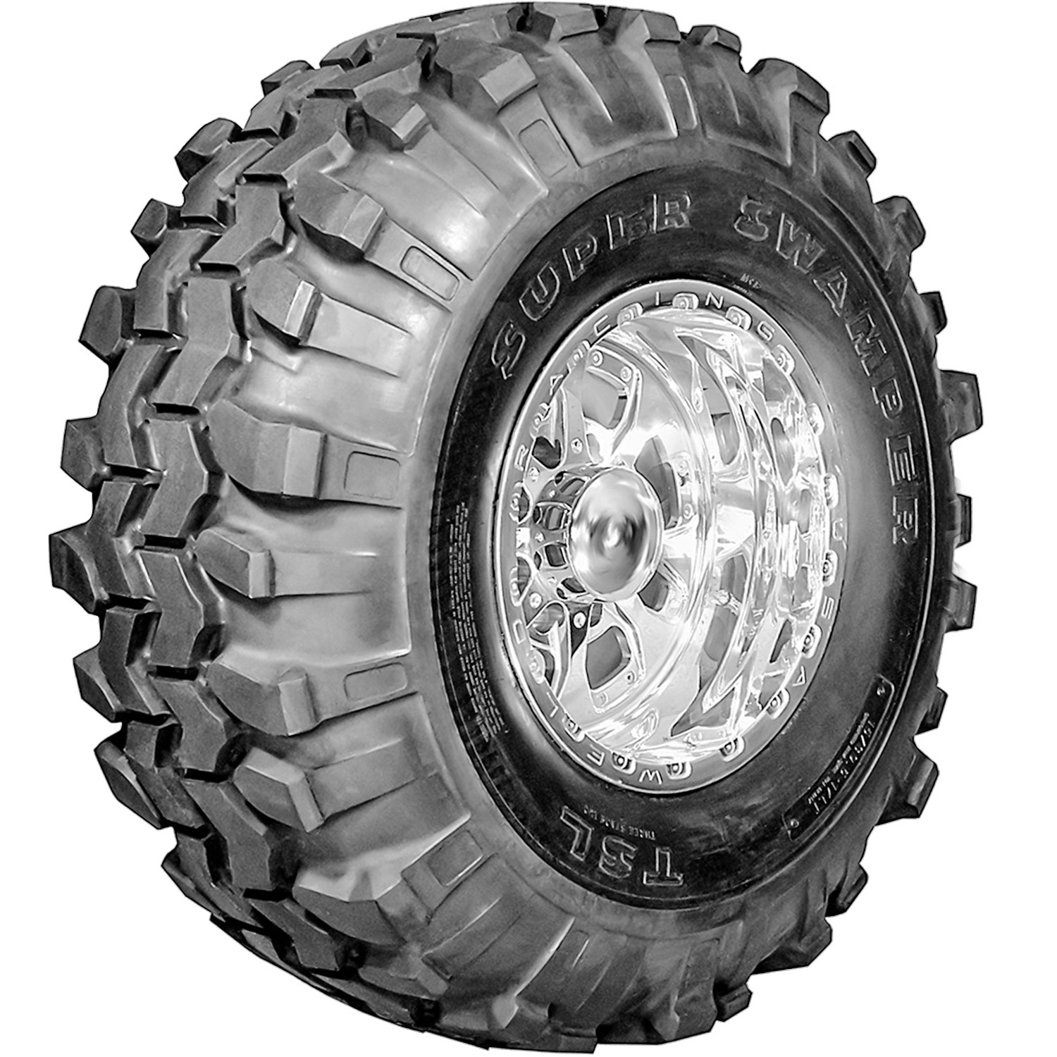 4 Interco Super Swamper TSL 12-15 C 6 Ply Light Truck All Terrain Tires
