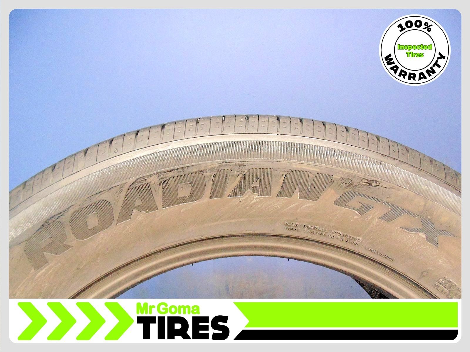 2 NEXEN ROADIAN GTX SUV 235/60R18 USED TIRE 8.1/32 TREAD 103H 2356018