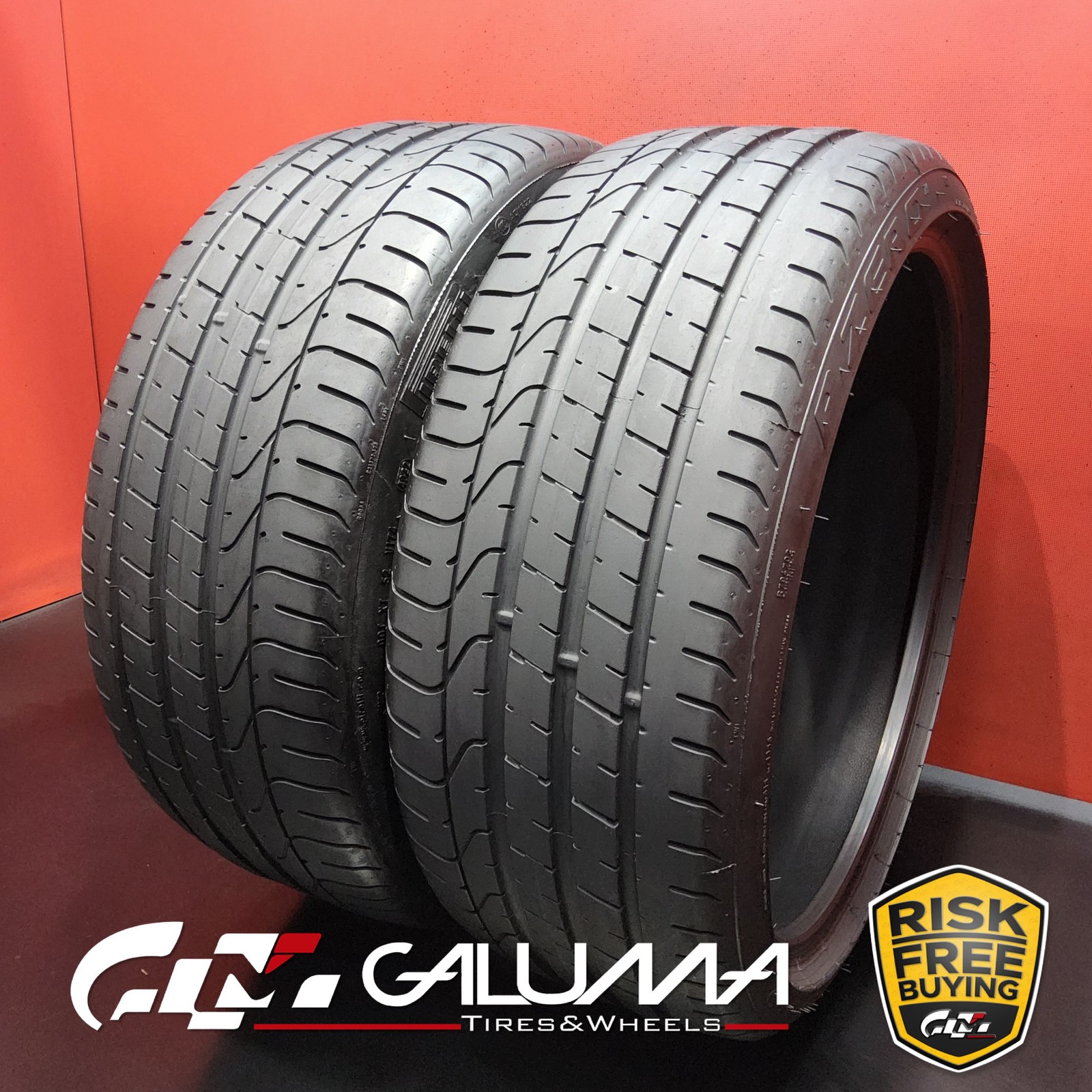 Set of 2 Tires Pirelli P Zero (N1) 245/35ZR20 245/35/20 91Y No Patch #93699