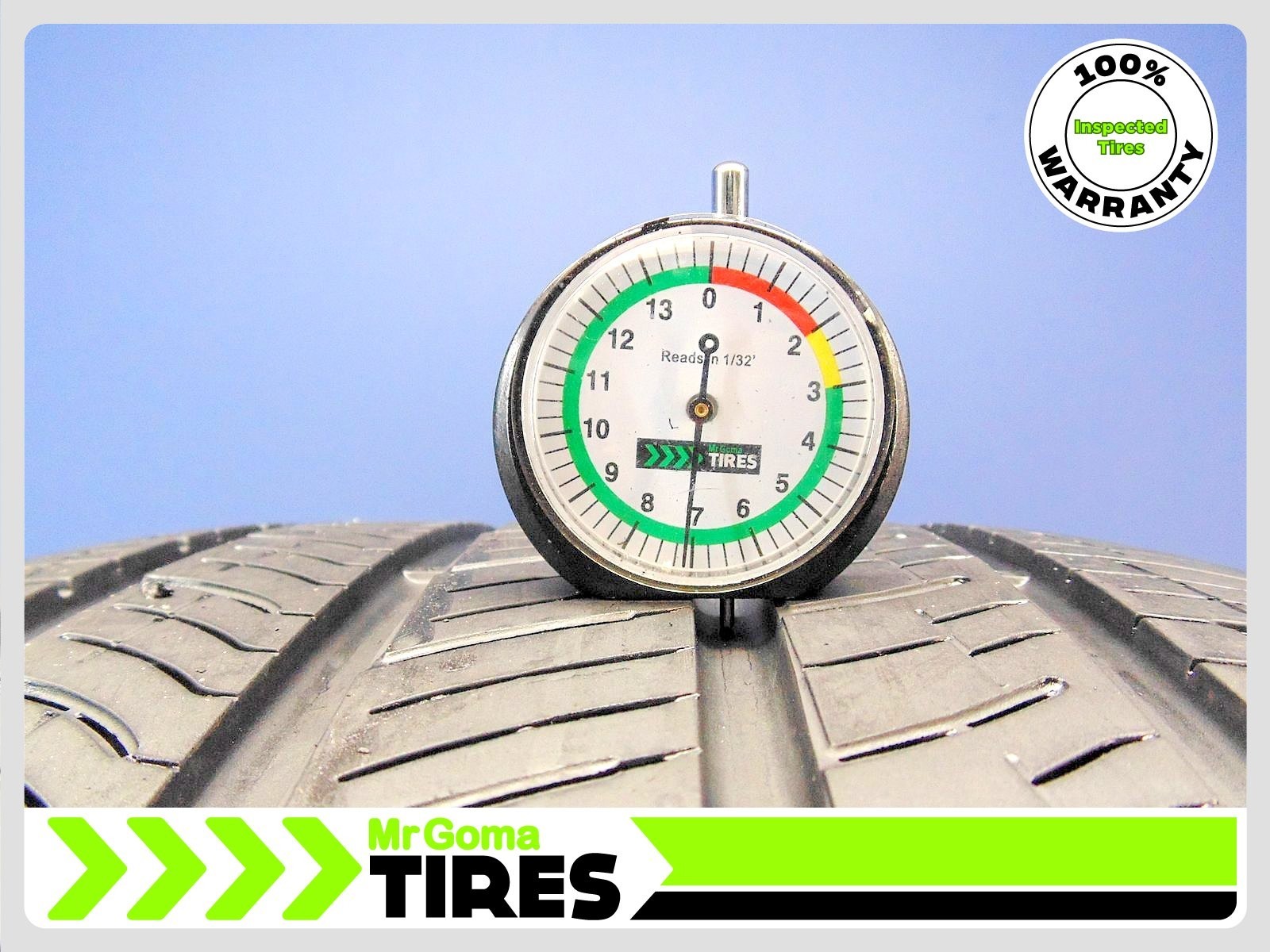 1 PIRELLI SCORPION TM MS LR PNCS XL HL285/40R23 USED TIRE 7.3/32 TREAD 2854023