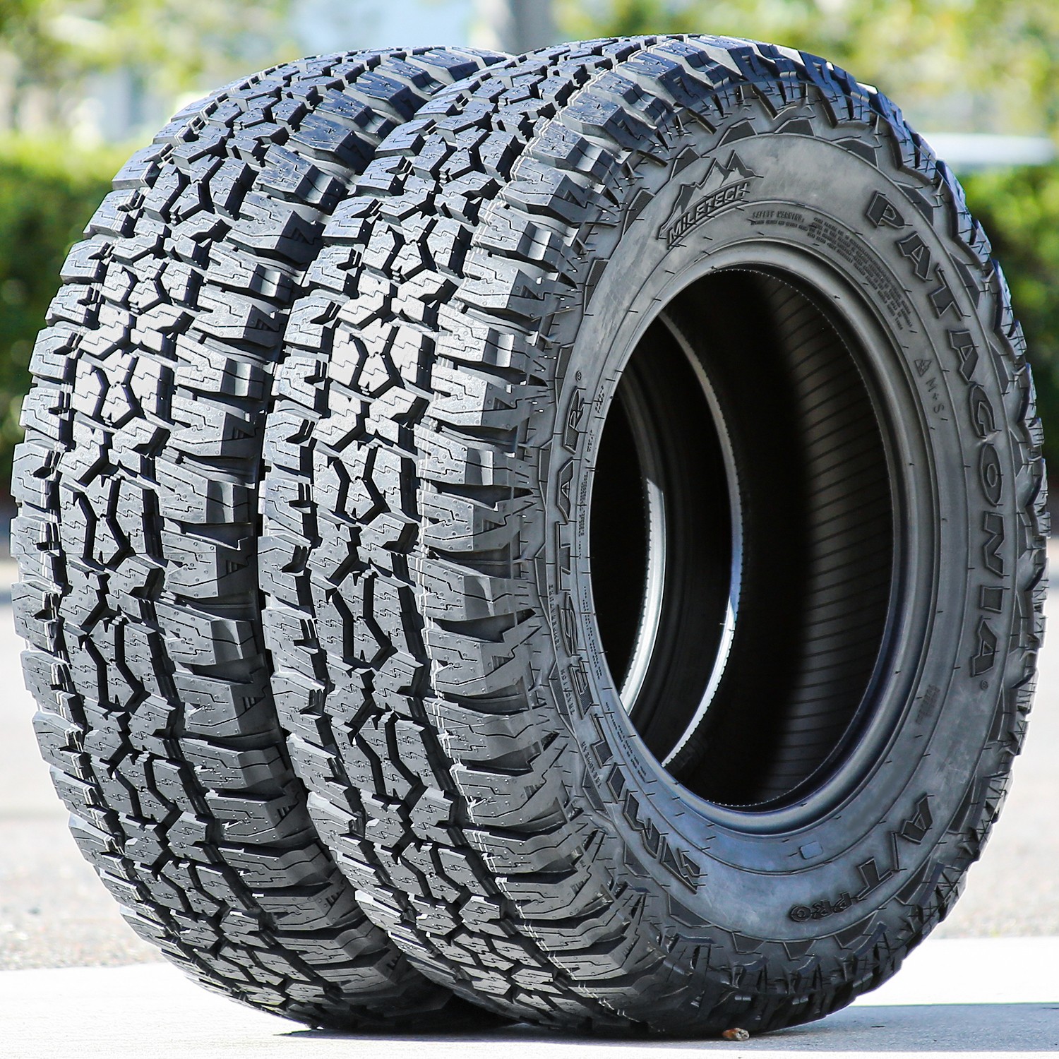 Tire Milestar Patagonia A/T Pro LT 235/85R16 Load E 10 Ply AT All Terrain