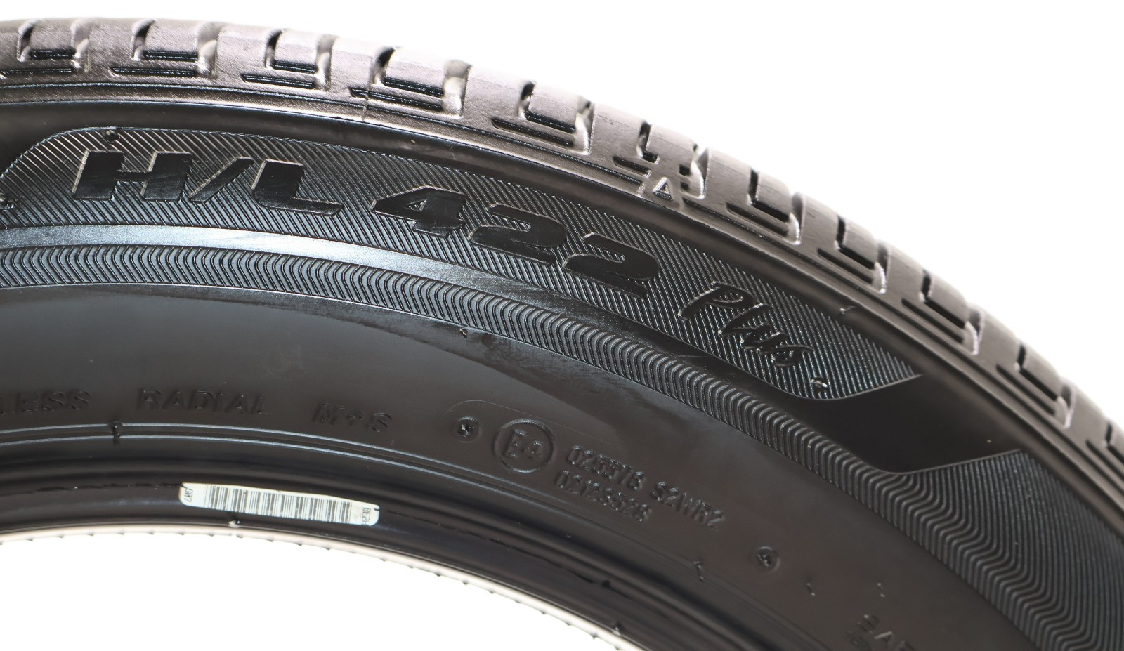 BRIDGESTONE ECOPIA H/L 422 PLUS P225/55 R18 97H M+S 8.2/32 NDS OEM -TWO TIRES-