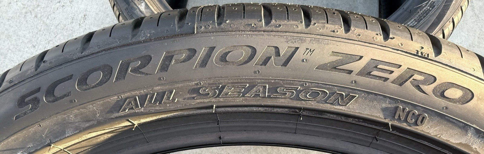 Set of TWO BRAND NEW 315/35R22 111V Pirelli Scorpion Zero A/S All Season Tires