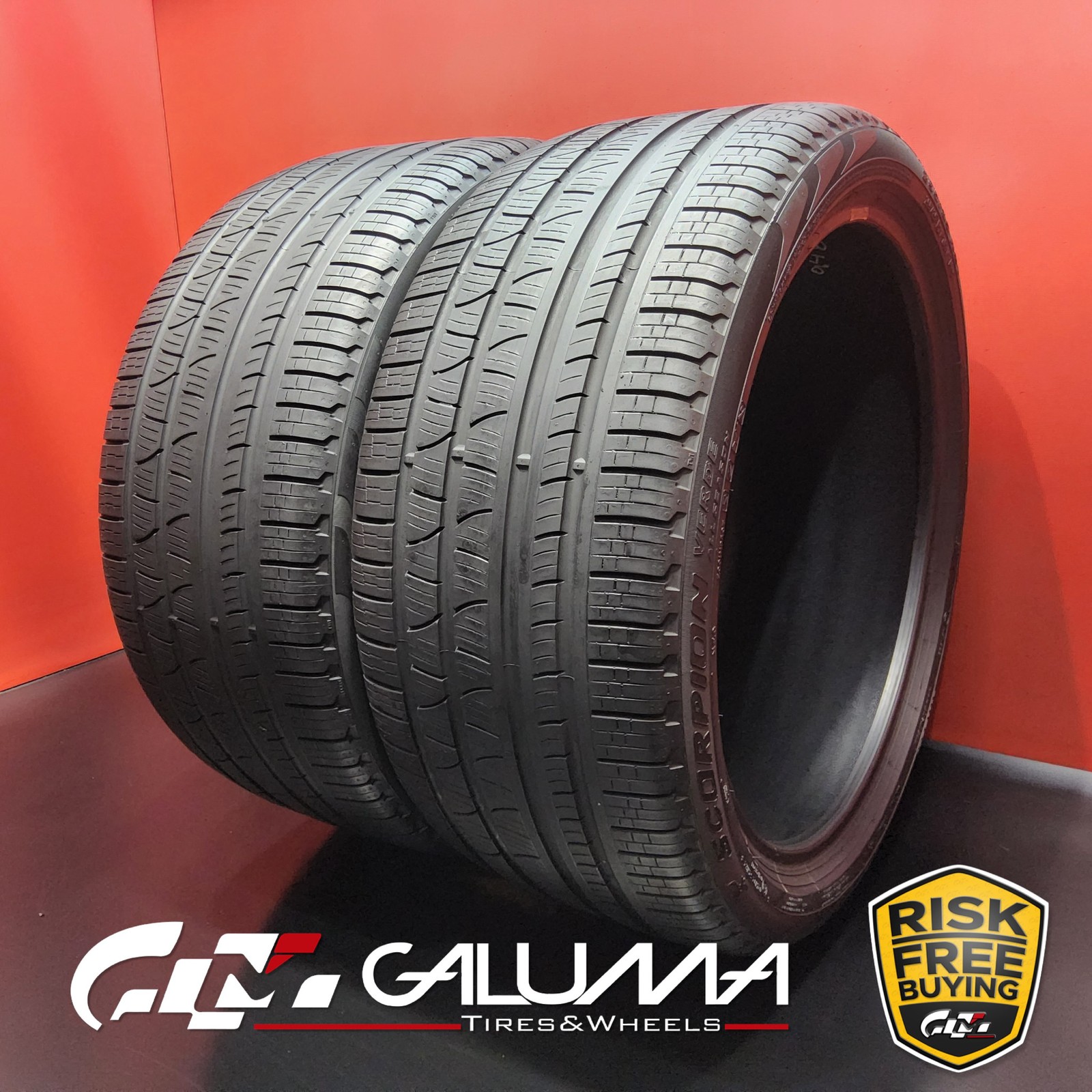 Set of 2 Tires Pirelli Scorpion Verde All Season (NE0) 295/35R21 295/35/21 94872