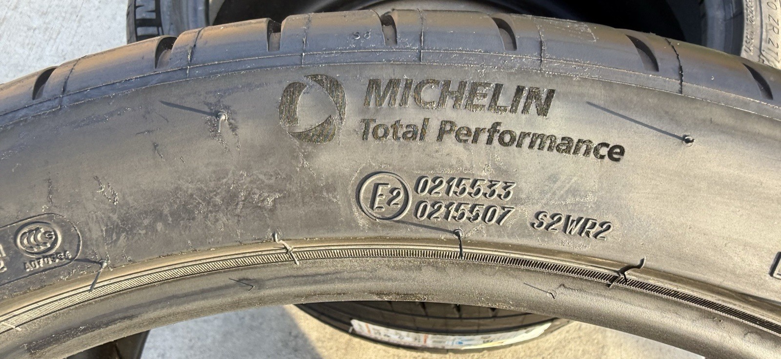 TWO BRAND NEW 325/30ZR21 (108Y) Michelin Pilot Sport 4 N0 Porsche Acoustic Tires