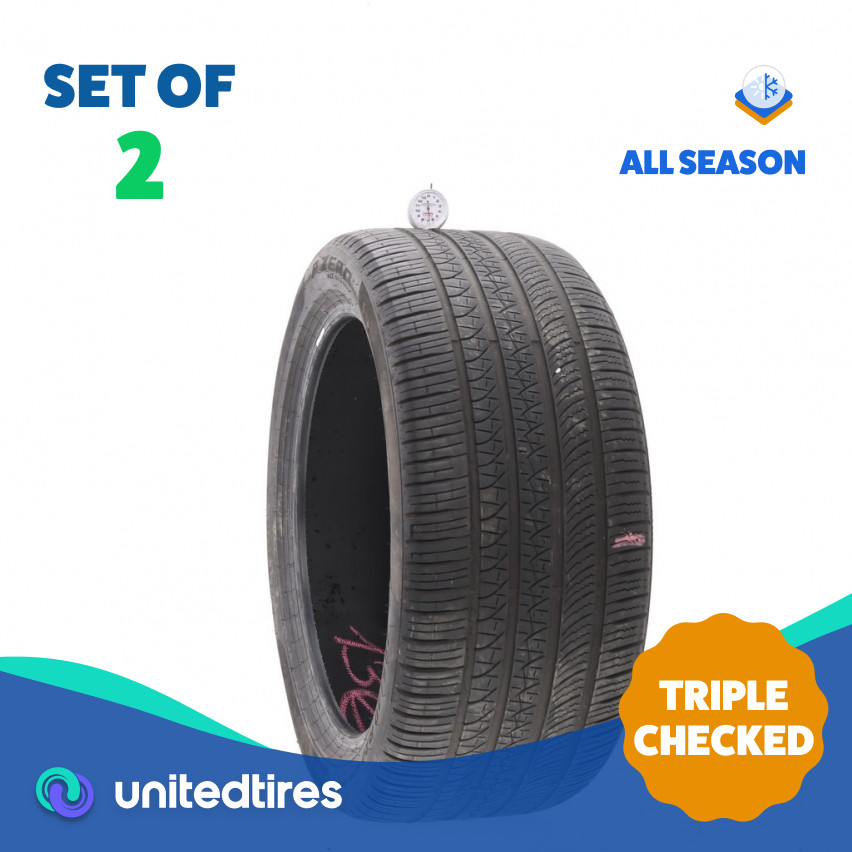 Set of (2) Used 285/40R20 Pirelli P Zero I 108H – 6.5/32