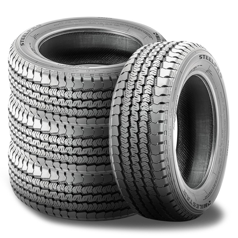 2 Milestar STEELPRO MS597S 205/65R15C 102/100S Commerical Van Fleet 6 PLY Tires