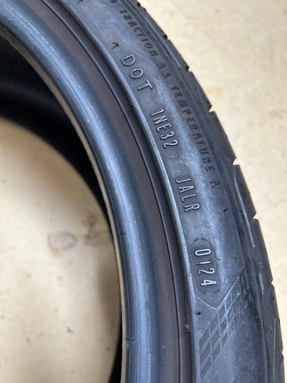 2 – NO REPAIRS 255/35R219 XL (96Y) Goodyear Eagle F1 Asymmetric 5 (MO) – 7150