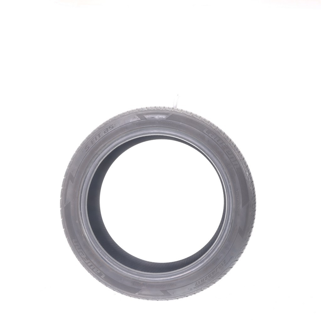 Set of (2) Used 215/45ZR17 Laufenn S Fit AS 91W – 7/32