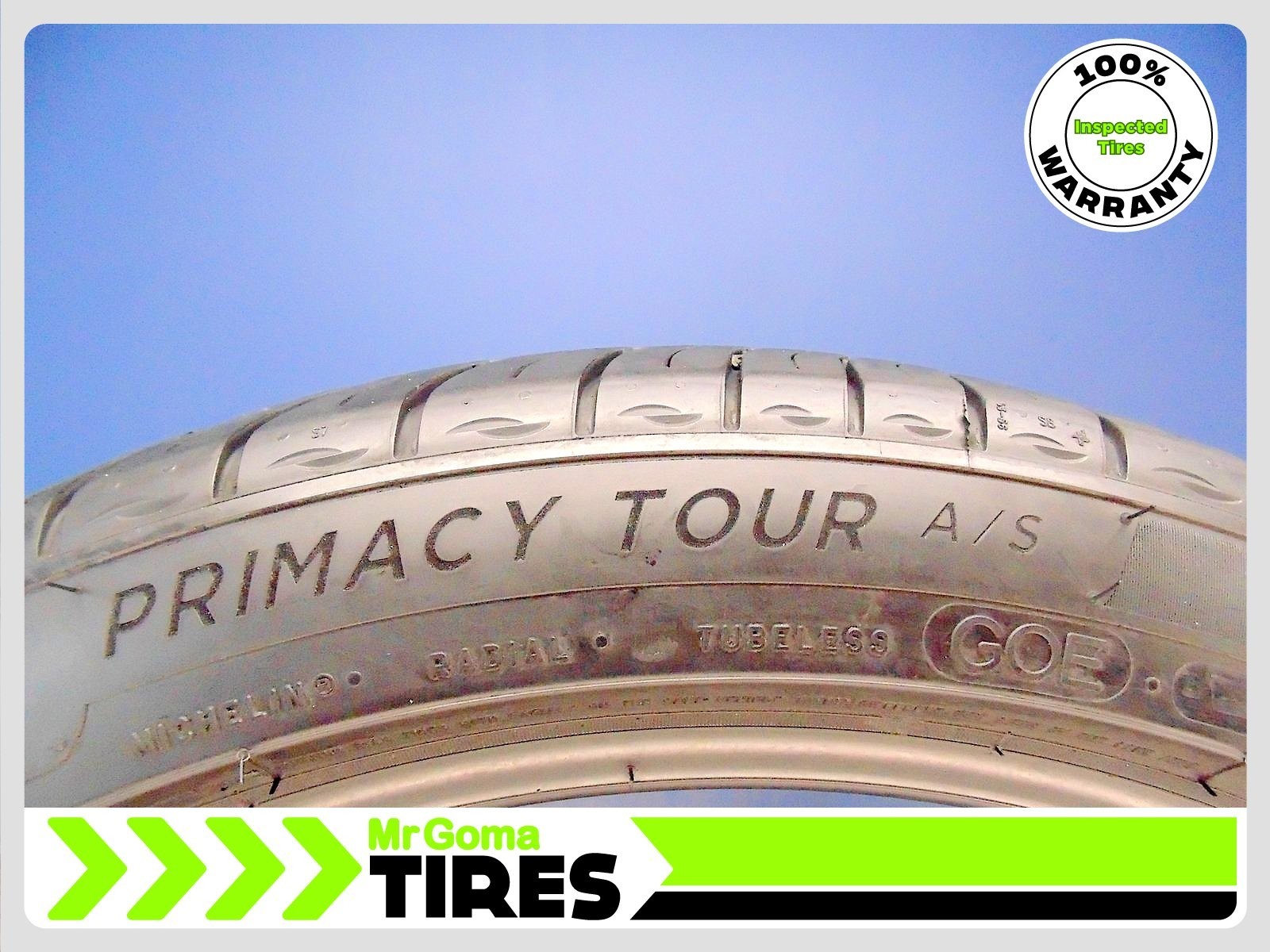 1 MICHELIN PRIMACY TOUR A/S GEO DT XL 265/40R22 USED TIRE 7.3/32 TRAED 2654022