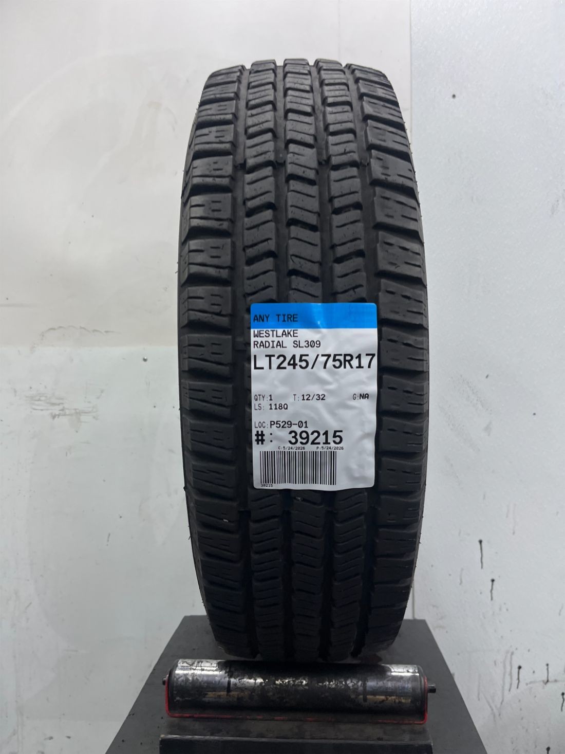 1 Used LT245/75R17 Westlake RADIAL SL309 118 Q – 12/32