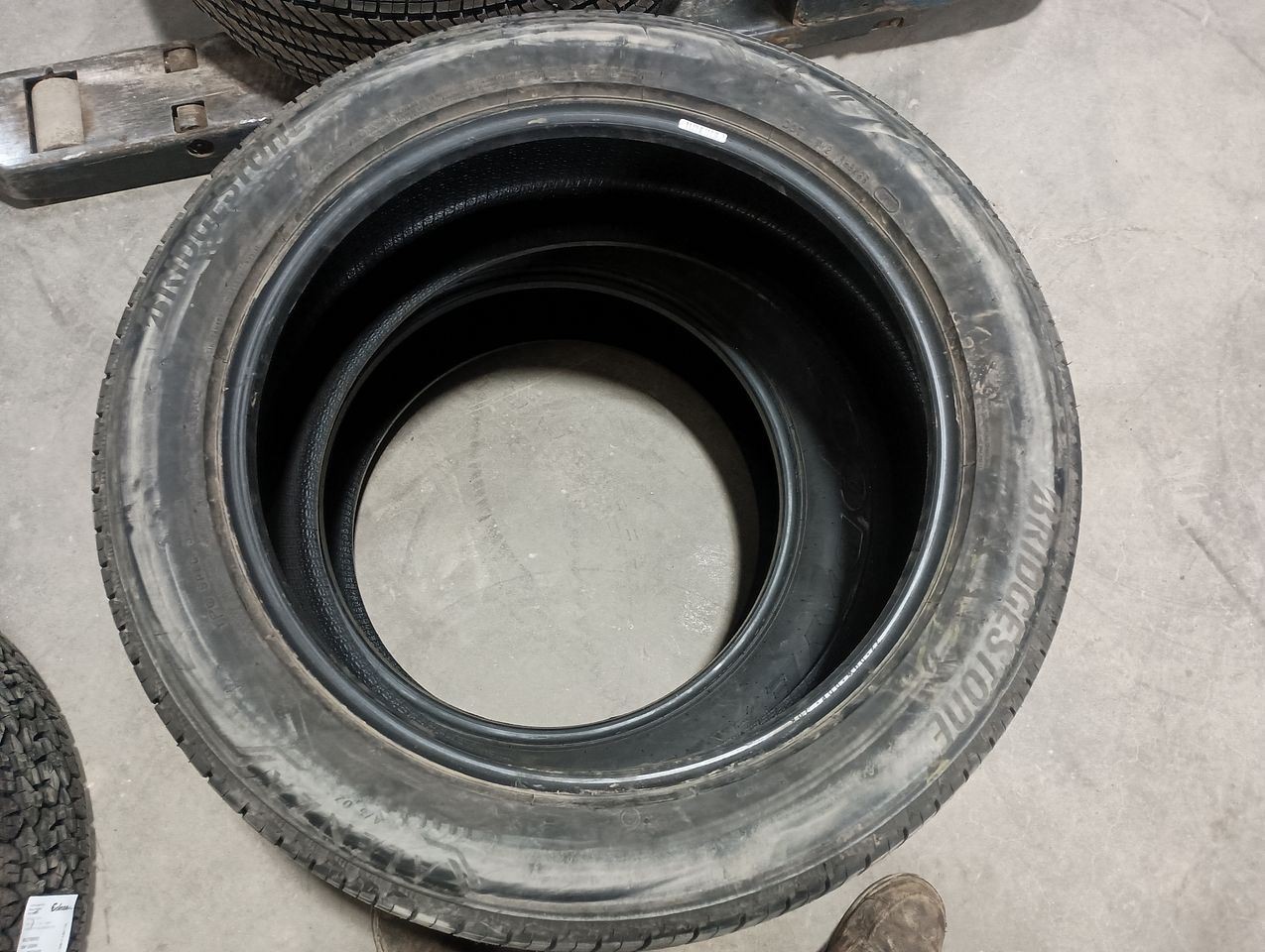 Patched 275/50 R22 111T Tire Bridgestone Alenza 10/32 Tread Depth 3101435