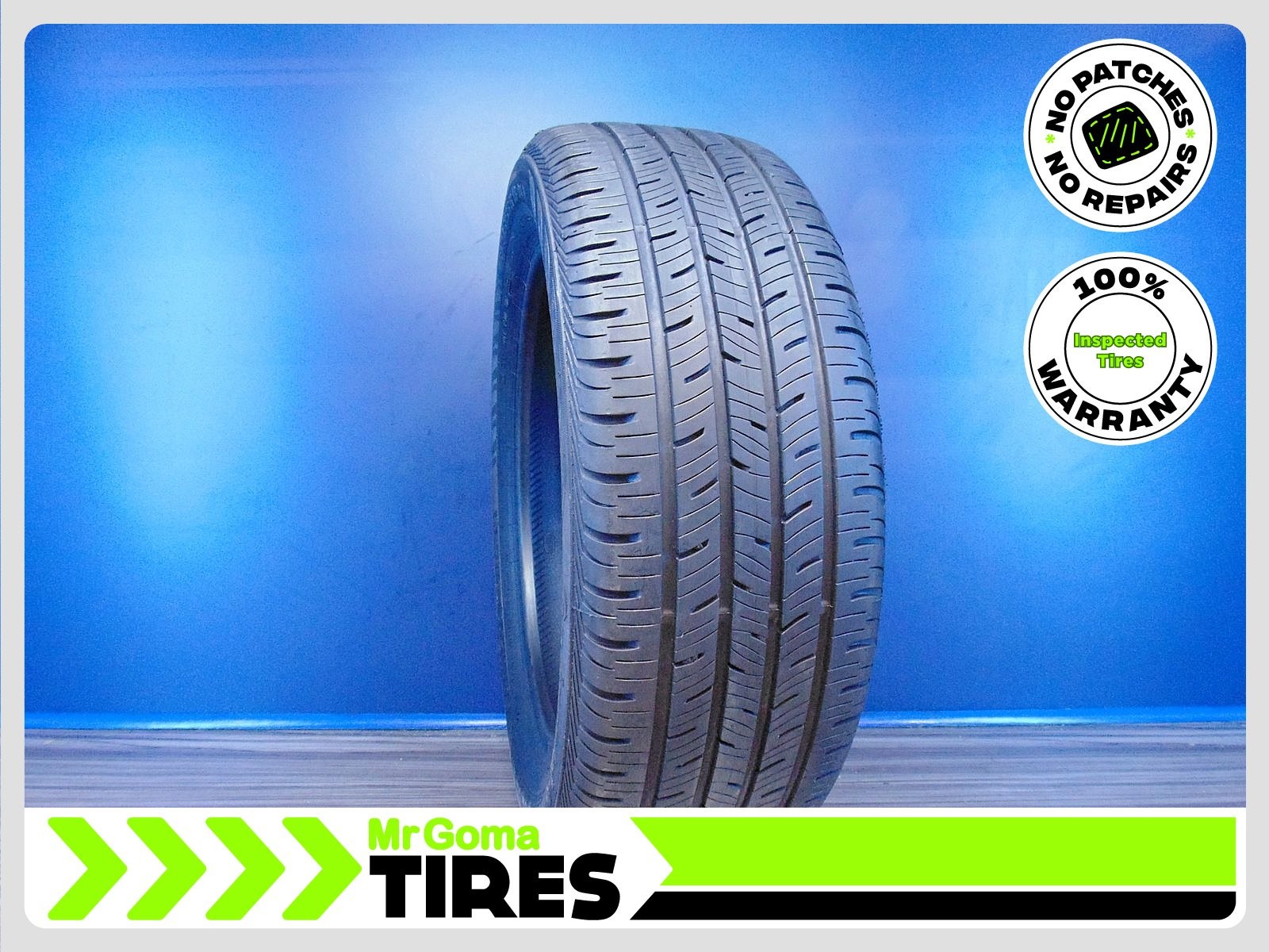 1 CONTINENTAL CONTIPROCONTACT 215/55R18 USED TIRE 8.7/32 AVG NO PATCH 2155518