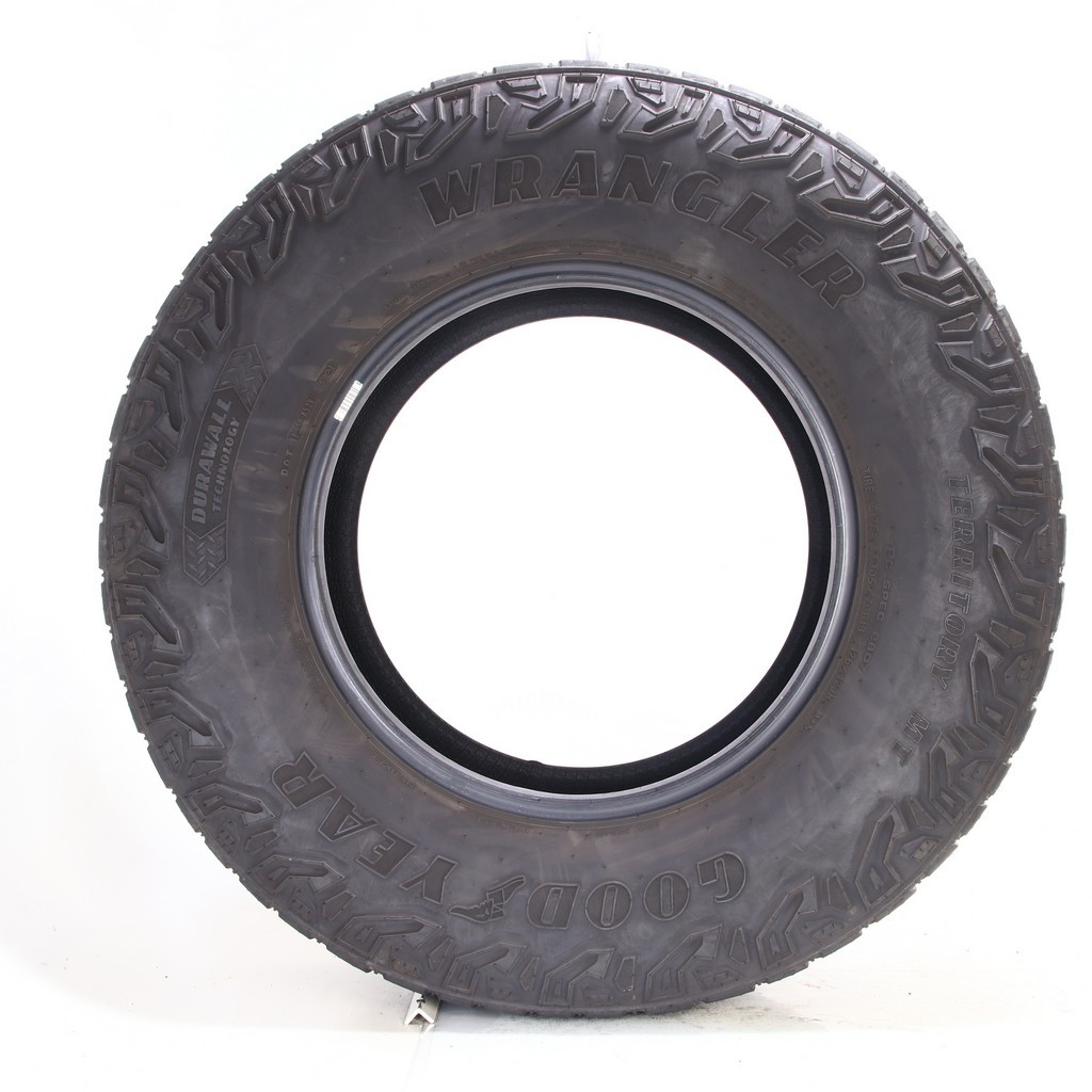 Set of (4) Used LT 305/70R18 Goodyear Wrangler Territory MT 126/123R – 9.5-11/32
