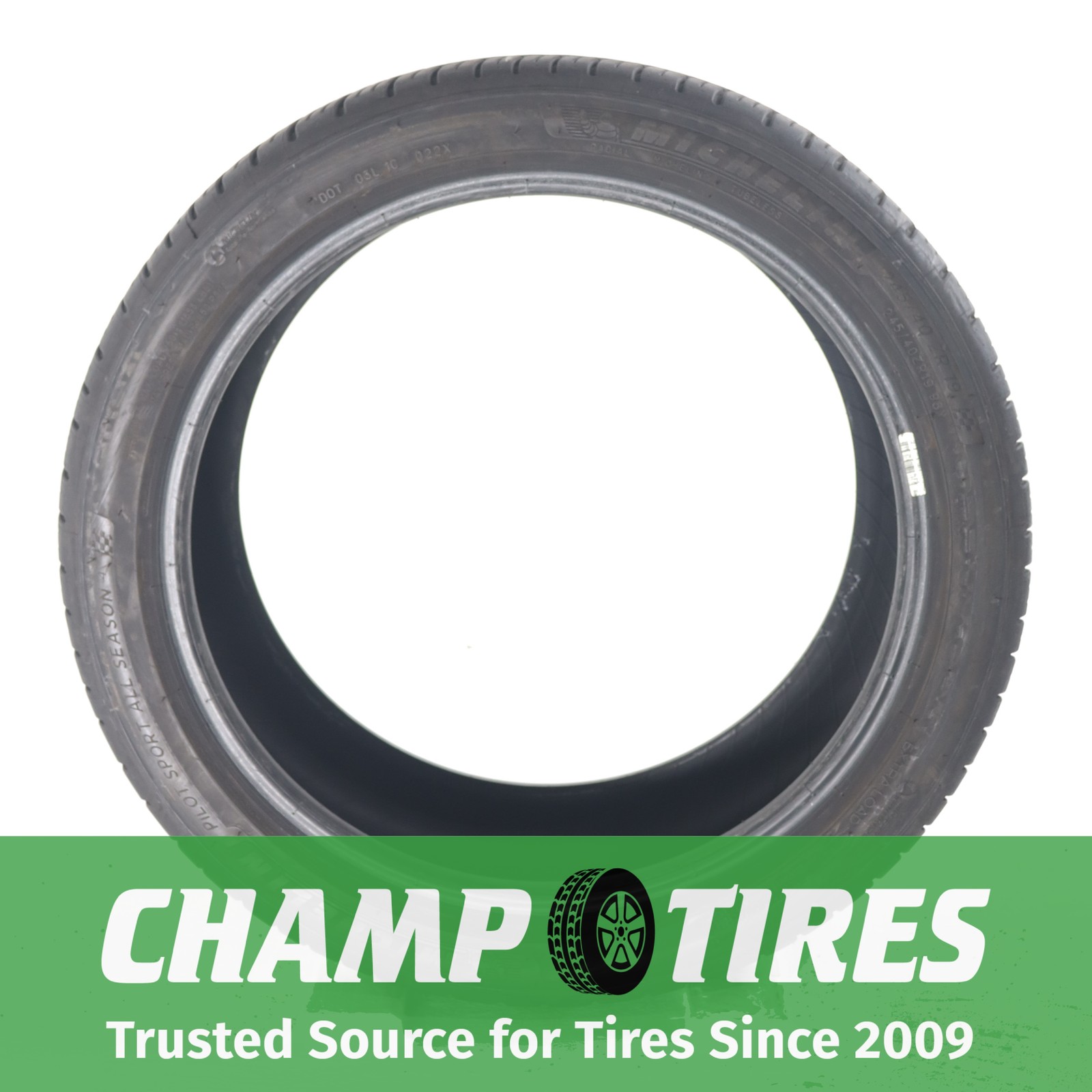 P245/40R19 Michelin PILOT SPORT A/S 4 98 Y Used 8/32nds