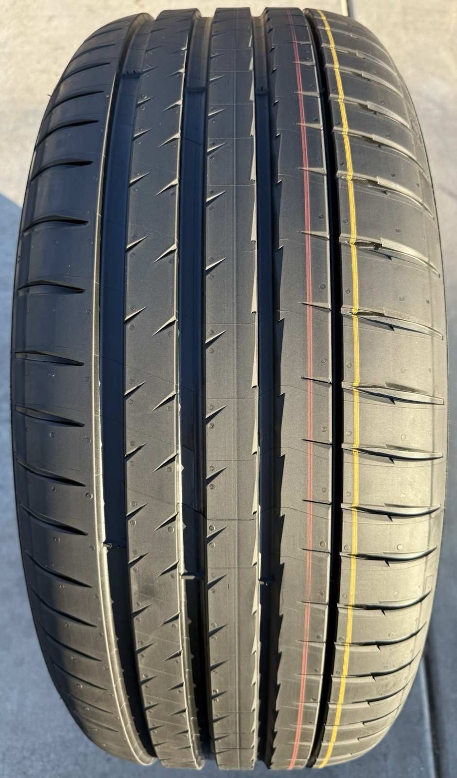 4X NEW Michelin Pilot Sport EV T0 Tesla X Foam Tires 2X 265/45R20 & 2X 275/45R20