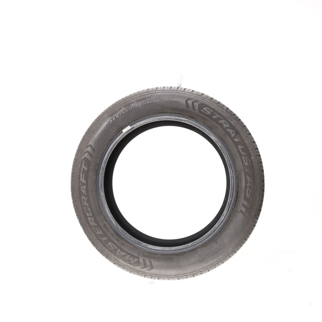 Set of (4) Used 225/55R17 Mastercraft Stratus AS 97V – 7-7.5/32