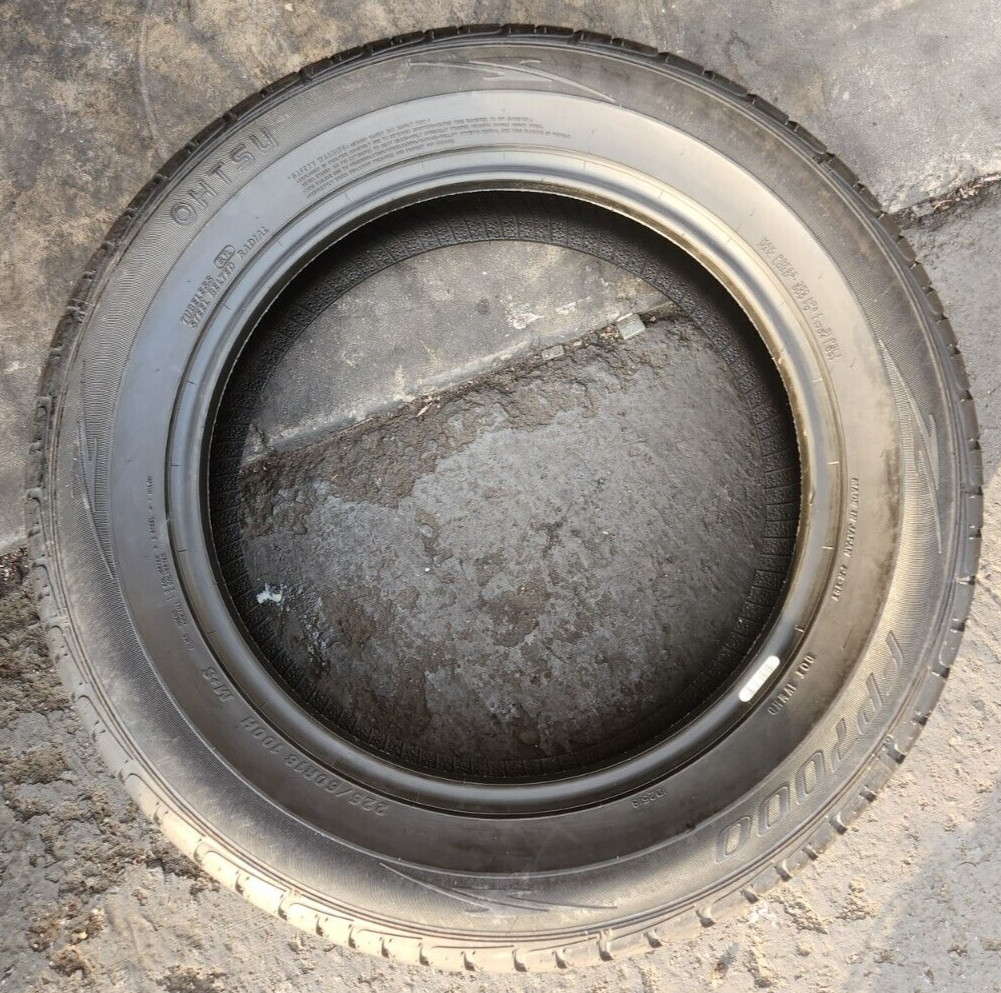 (1) OHTSU FP7000 265/60/18 100H TIRE BRAND NEW TAKE OFF