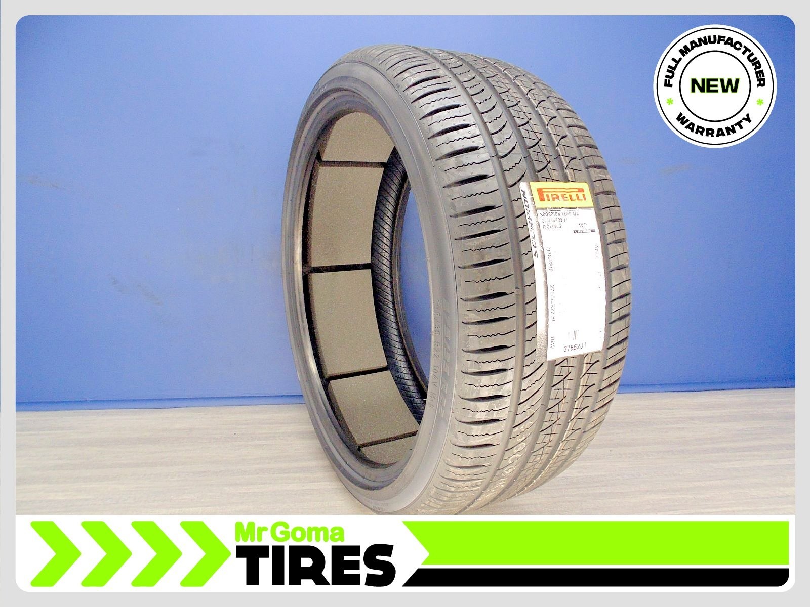 1 BRAND NEW PIRELLI SCORPION TM ZERO A/S VOL PNCS XL 275/35R22 TIRE 2753522