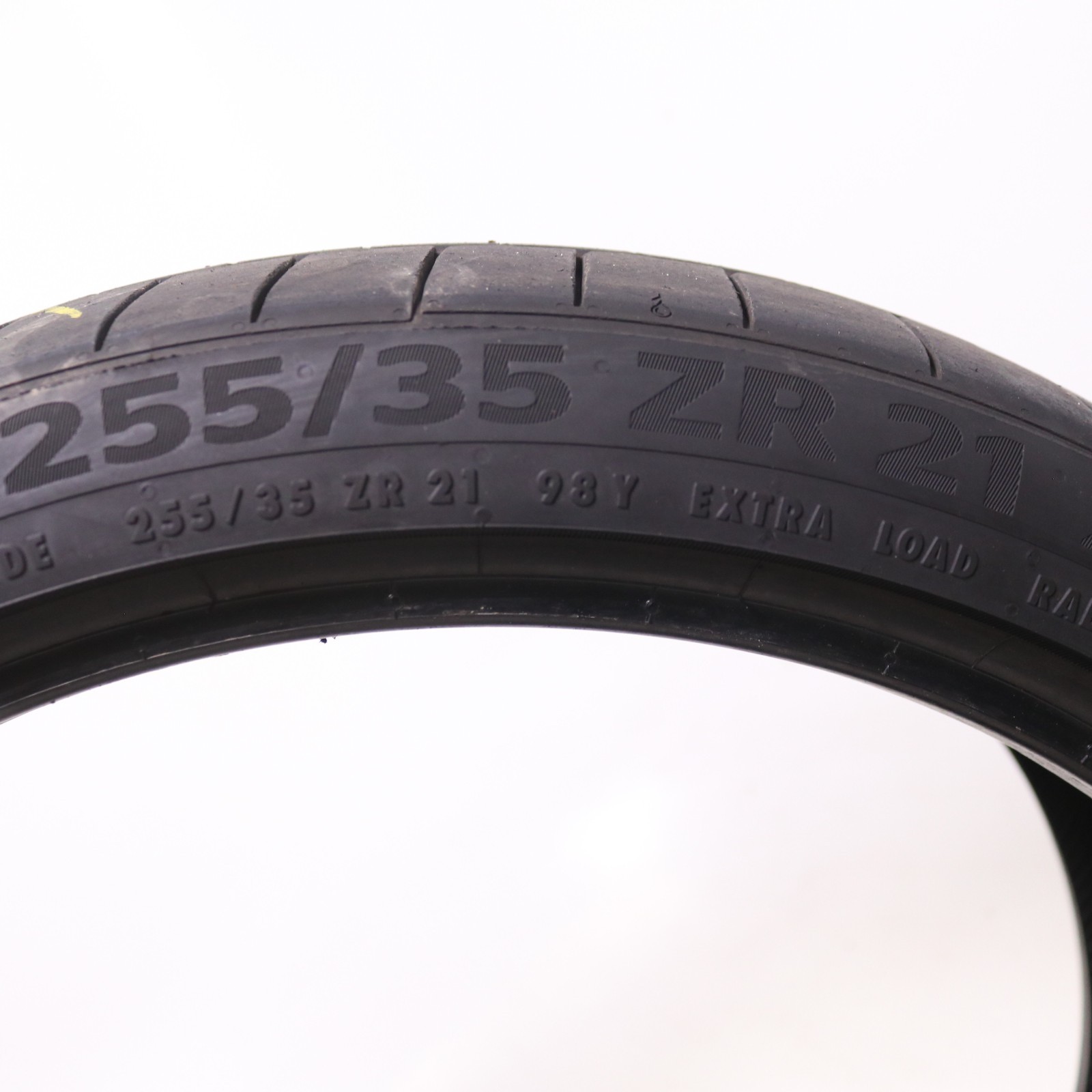 Used 255/35ZR21 Continental SportContact 6 MO1 – 98Y – 7.5/32