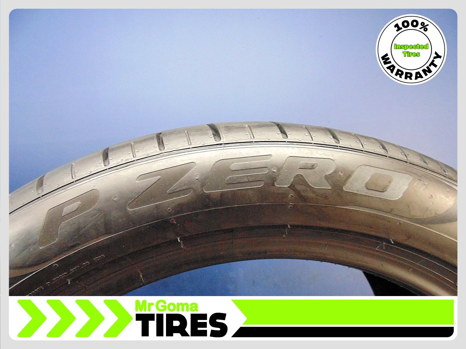 2 PIRELLI P ZERO PZ4 MO 315/40R21 USED TIRES 6.8/32 TREAD MERCEDES PZERO 3154021