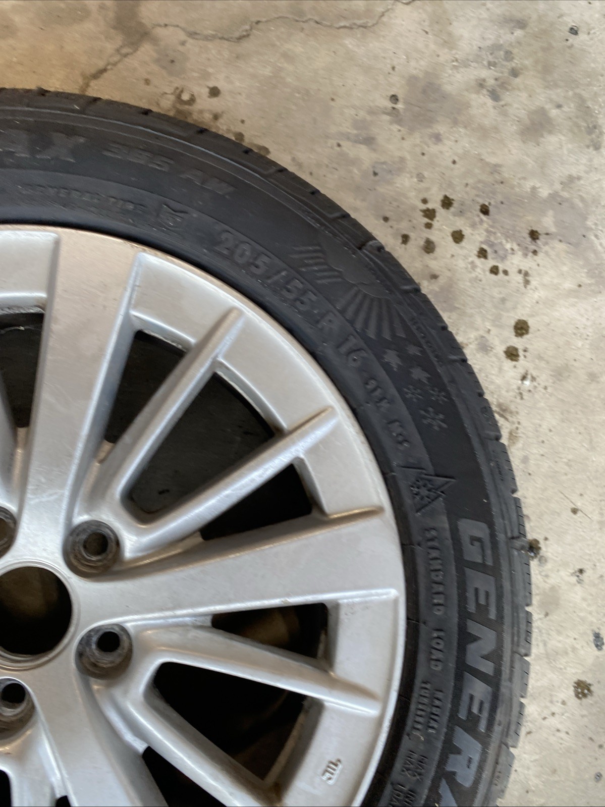 2017 2018 2019 Subaru Impreza Hatch Back Wagon Altimax 205 55 R16 91H Tire Rim