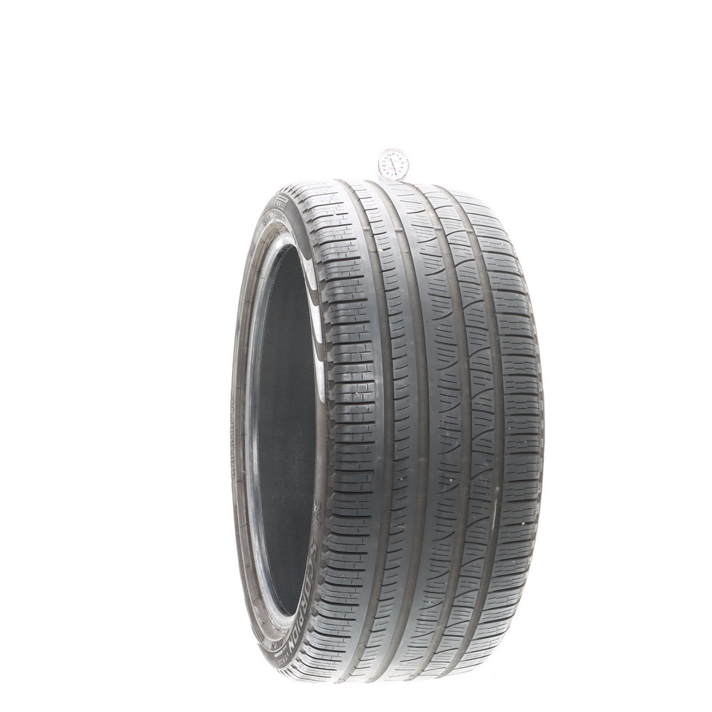 Set of (4) Used 295/35R21 Pirelli Scorpion Verde NEO 103V – 6-7/32