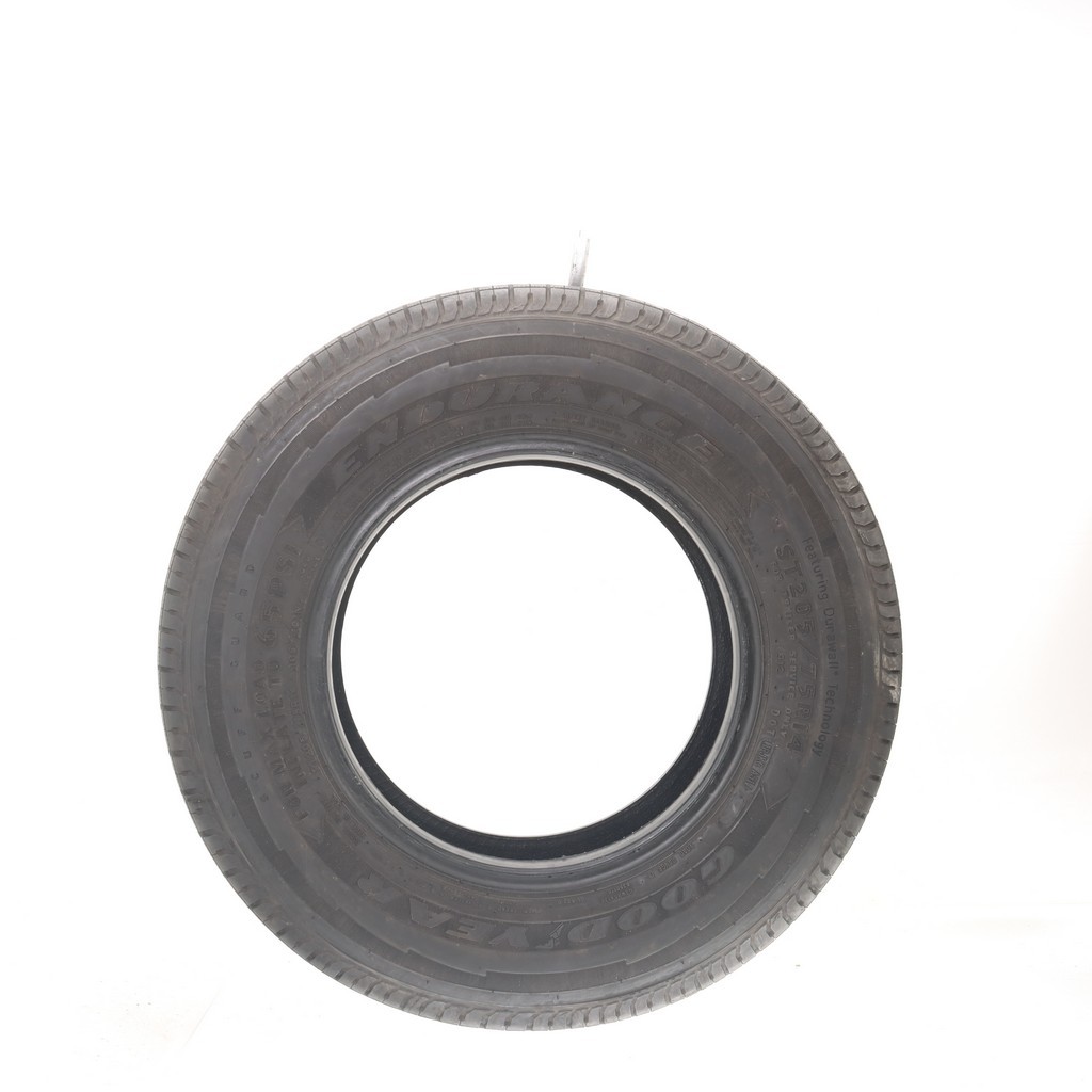 Set of (2) Used ST 205/75R14 Goodyear Endurance 105/101N – 6/32
