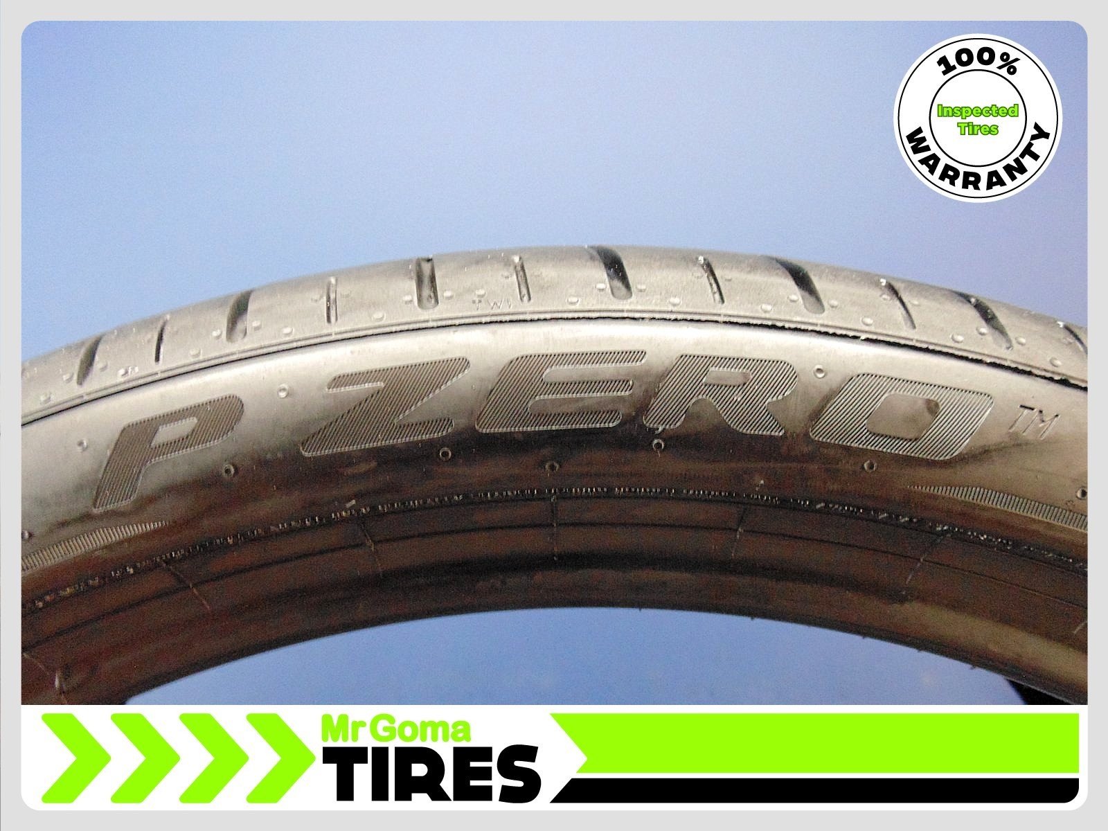 2 PIRELLI P ZERO TM PZ4 II XL 315/30R22 USED TIRES 7.2/32 TREAD 107Y 3153022