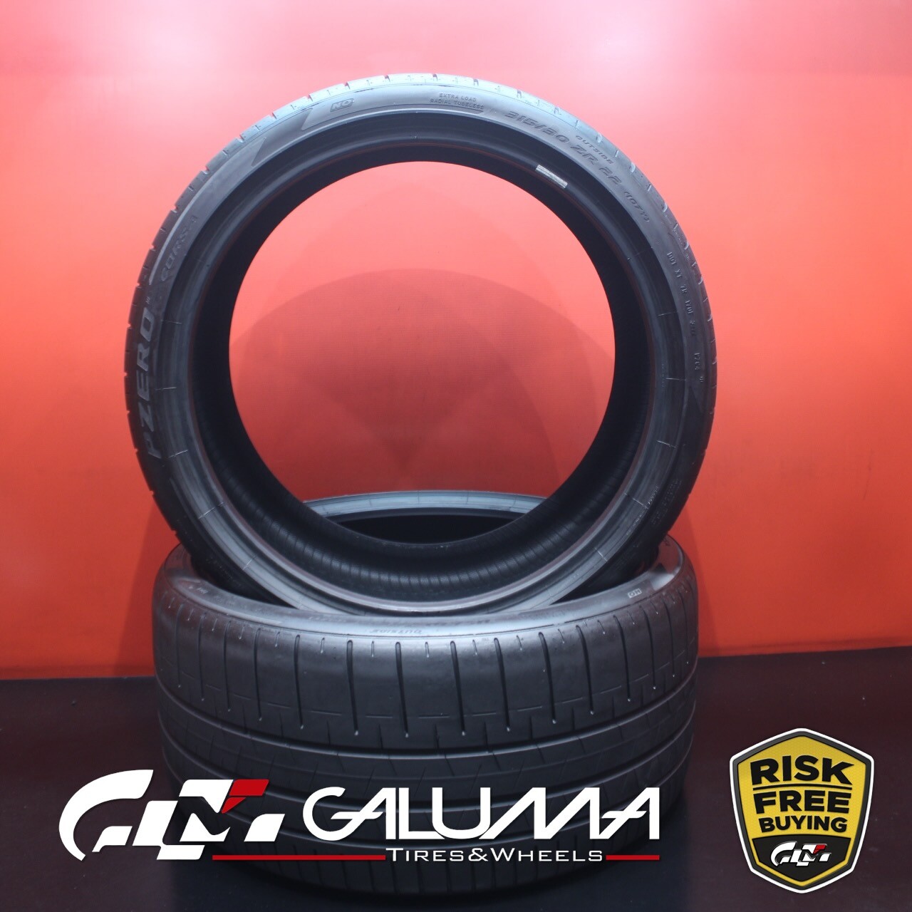 Set of 2 Tires Pirelli P Zero Corsa PZC4 315/30ZR22 315/30/22 3153022 #80350