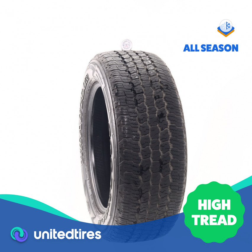 Used 275/55R20 Goodyear Wrangler All-Terrain Adventure Kevlar 113T – 10.5/32