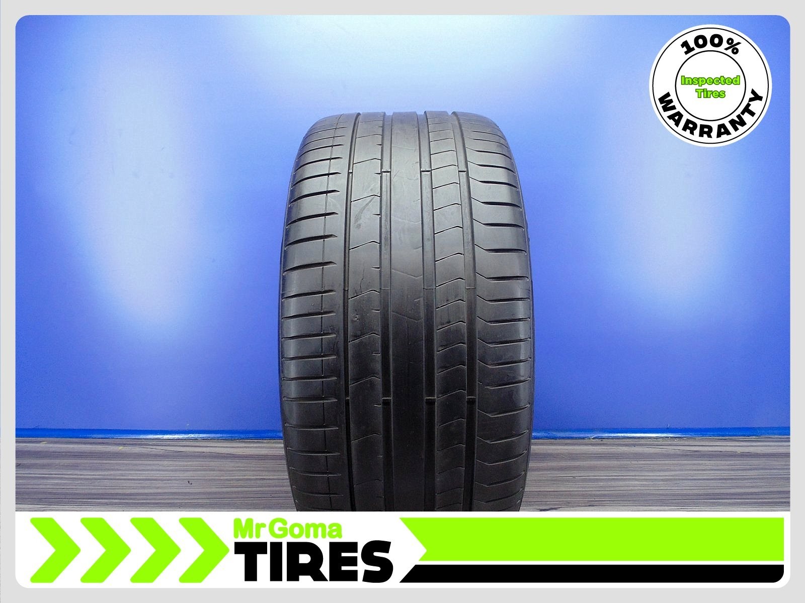 1 PIRELLI P ZERO PZ4 RSC RFT XL 315/35R21 USED TIRE 70% LIFE FOR BMW X5 Run flat