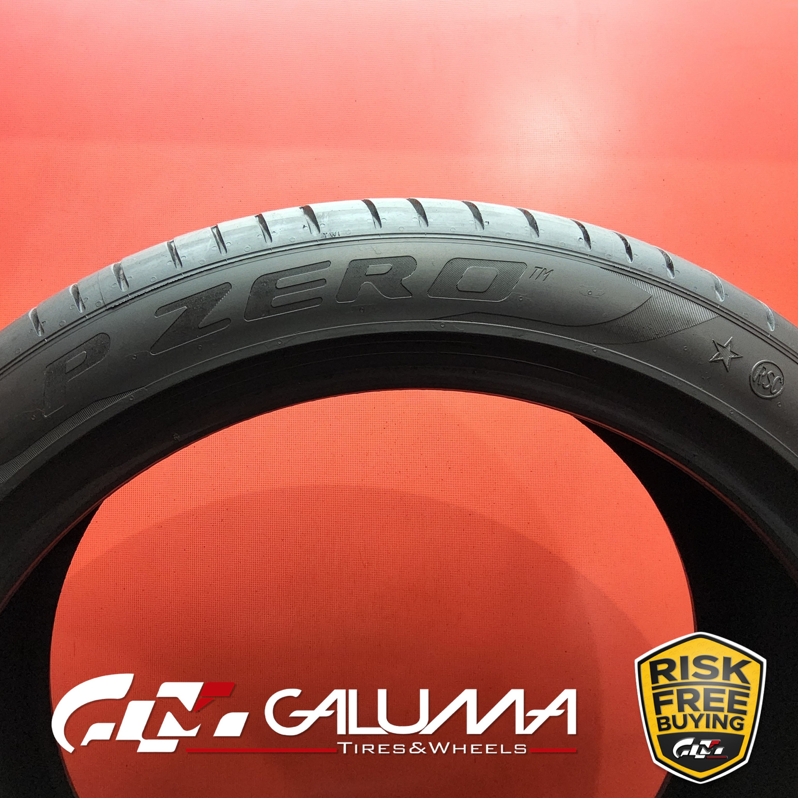 Set of 2 Tires LikeNEW Pirelli P Zero PZ4 Run Flat R21 315/35/21 3153521 #87172