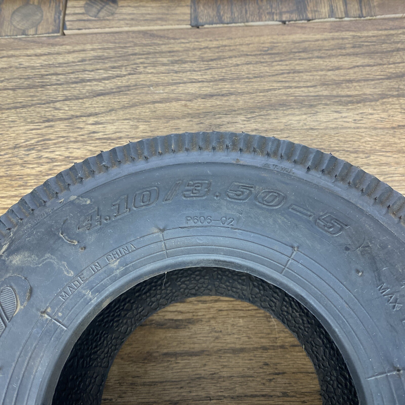Tire Power King Sawtooth Rib 4.10-5 Load 4 Ply Lawn & Garden