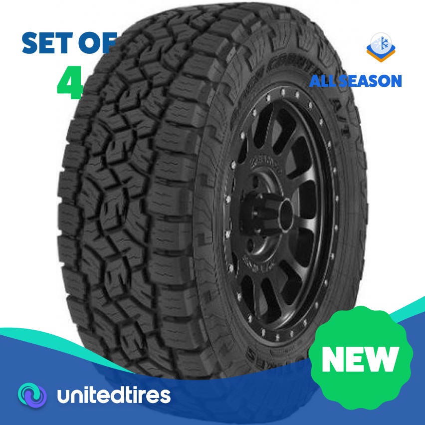 Set of (4) New 225/60R17 Toyo Open Country A/T III 103T