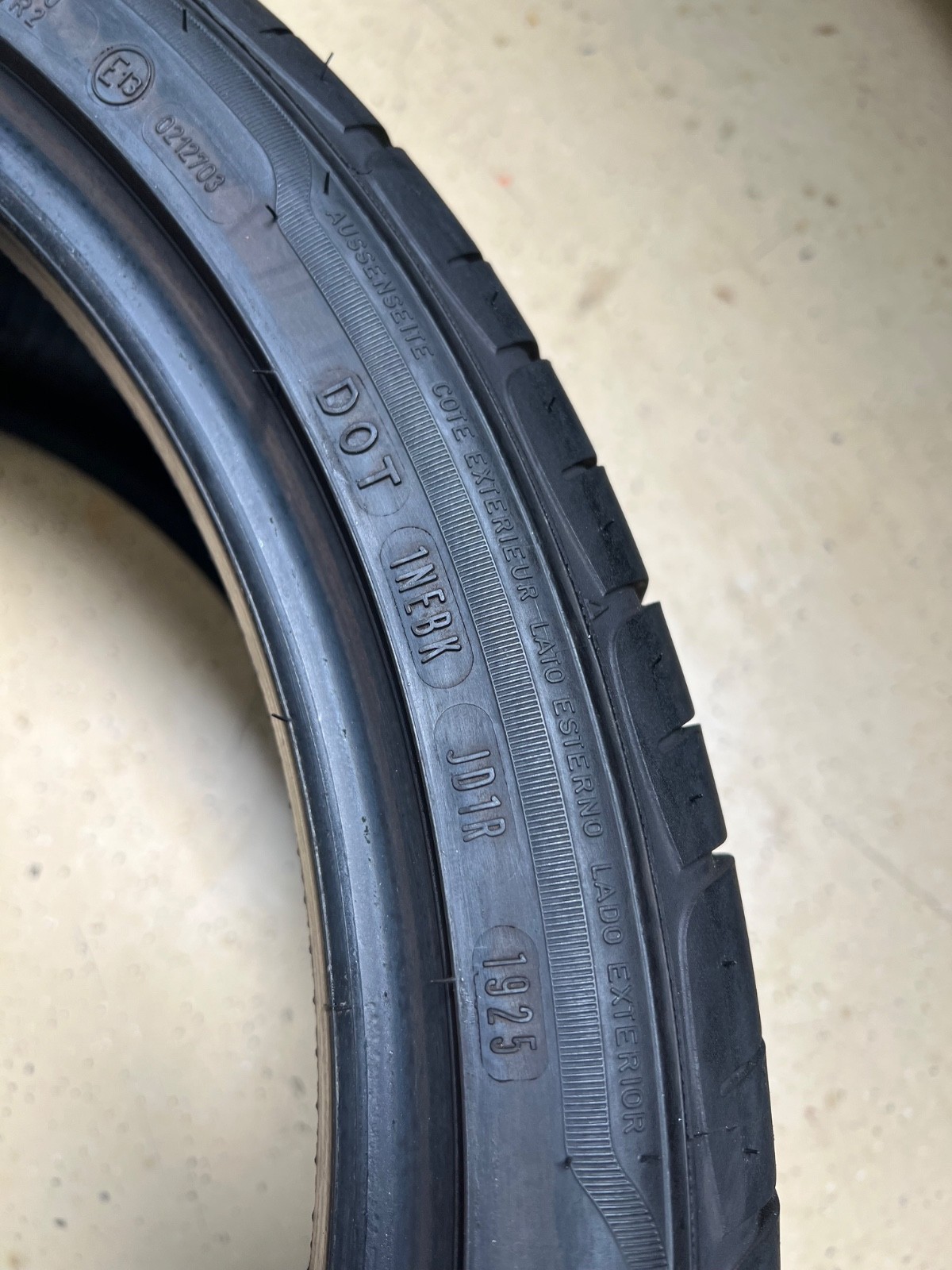 1 – NICE 265/35ZR20 (95Y) Goodyear Eagle F1 Asymmetric 2 (N0) Porsche – 7078