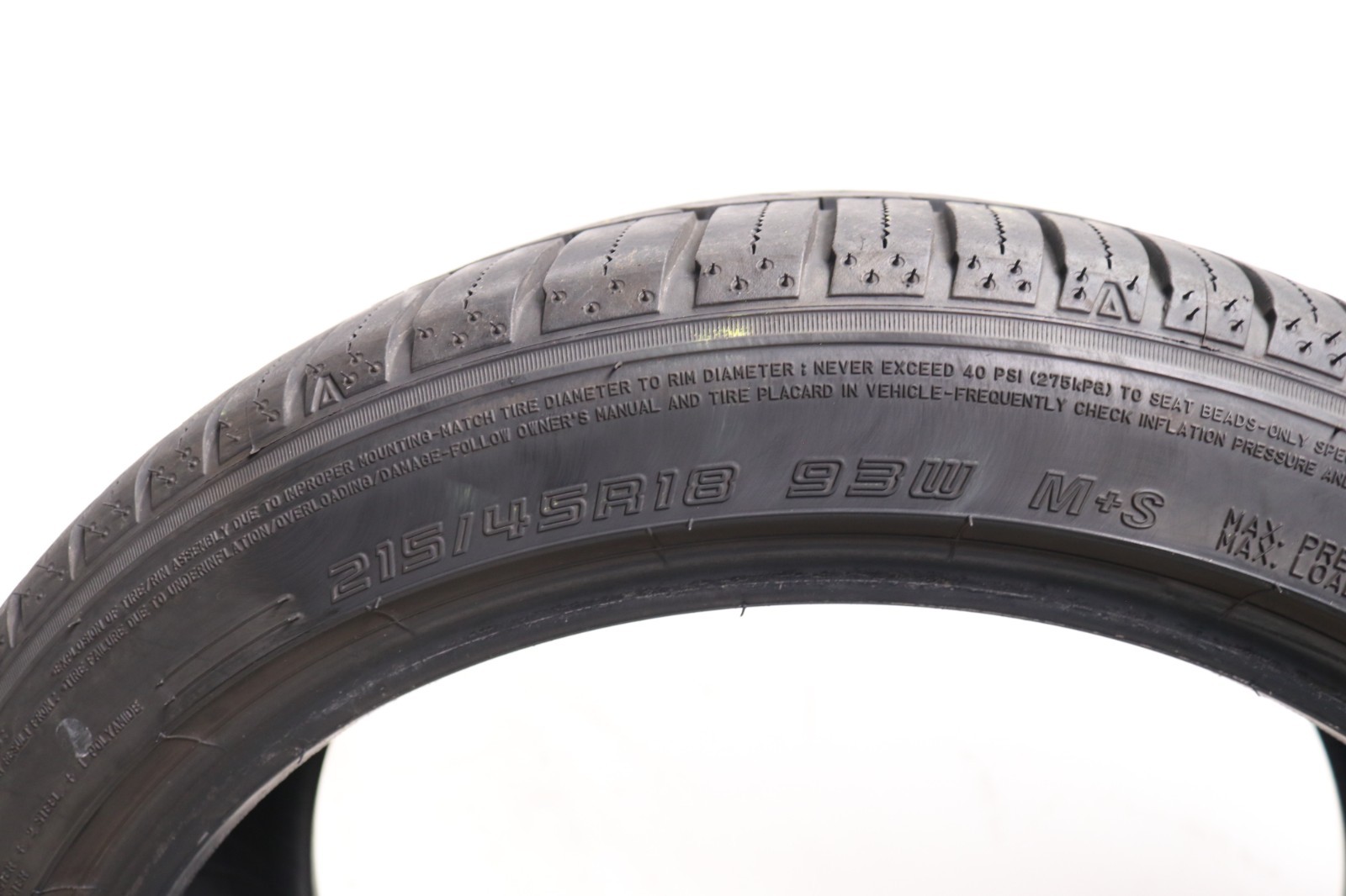 Set of 4 Used 215/45R18 Sumitomo HTR AS P03 – 93W – 7-7.5/32
