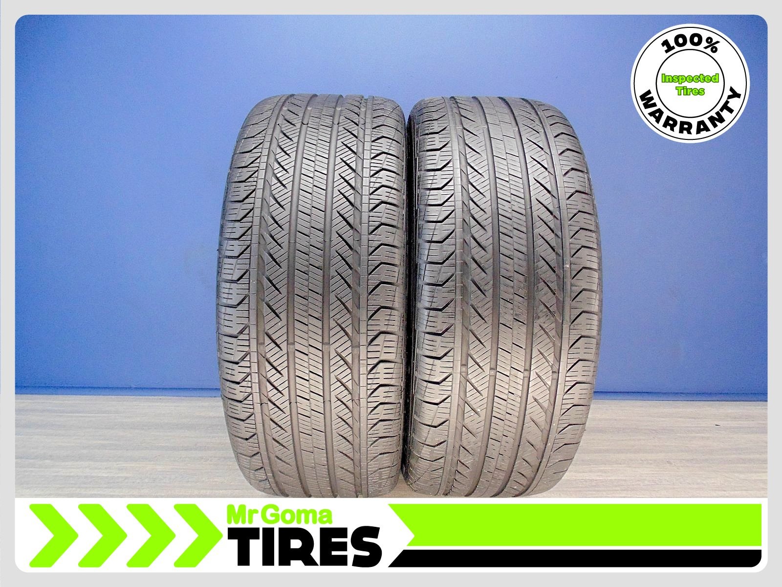 2 CONTINENTAL PROCONTACT GX XL 245/45R19 USED TIRES 7.5/32 TREAD BMW 2454519