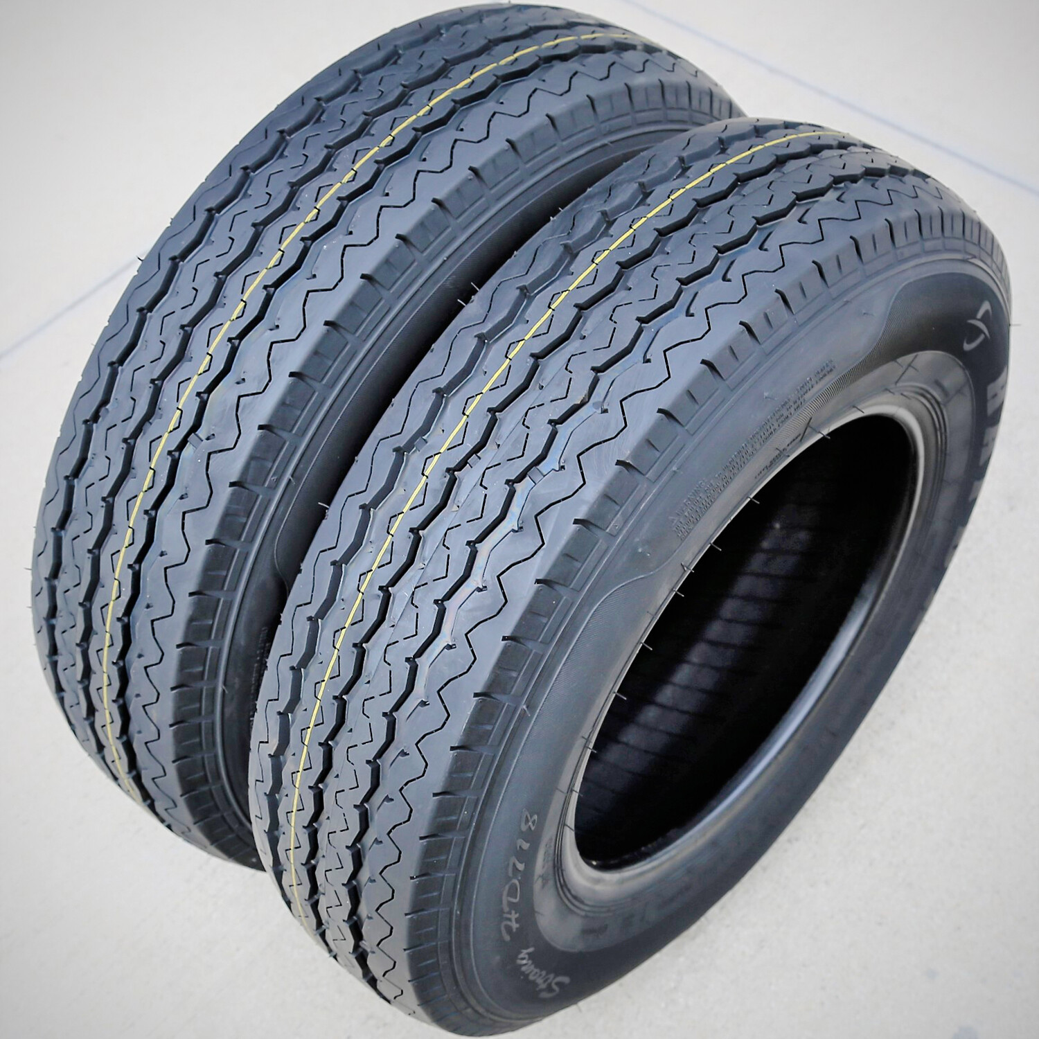 2 Tires Haida Strong HD718 185R14C Load D 8 Ply Commercial