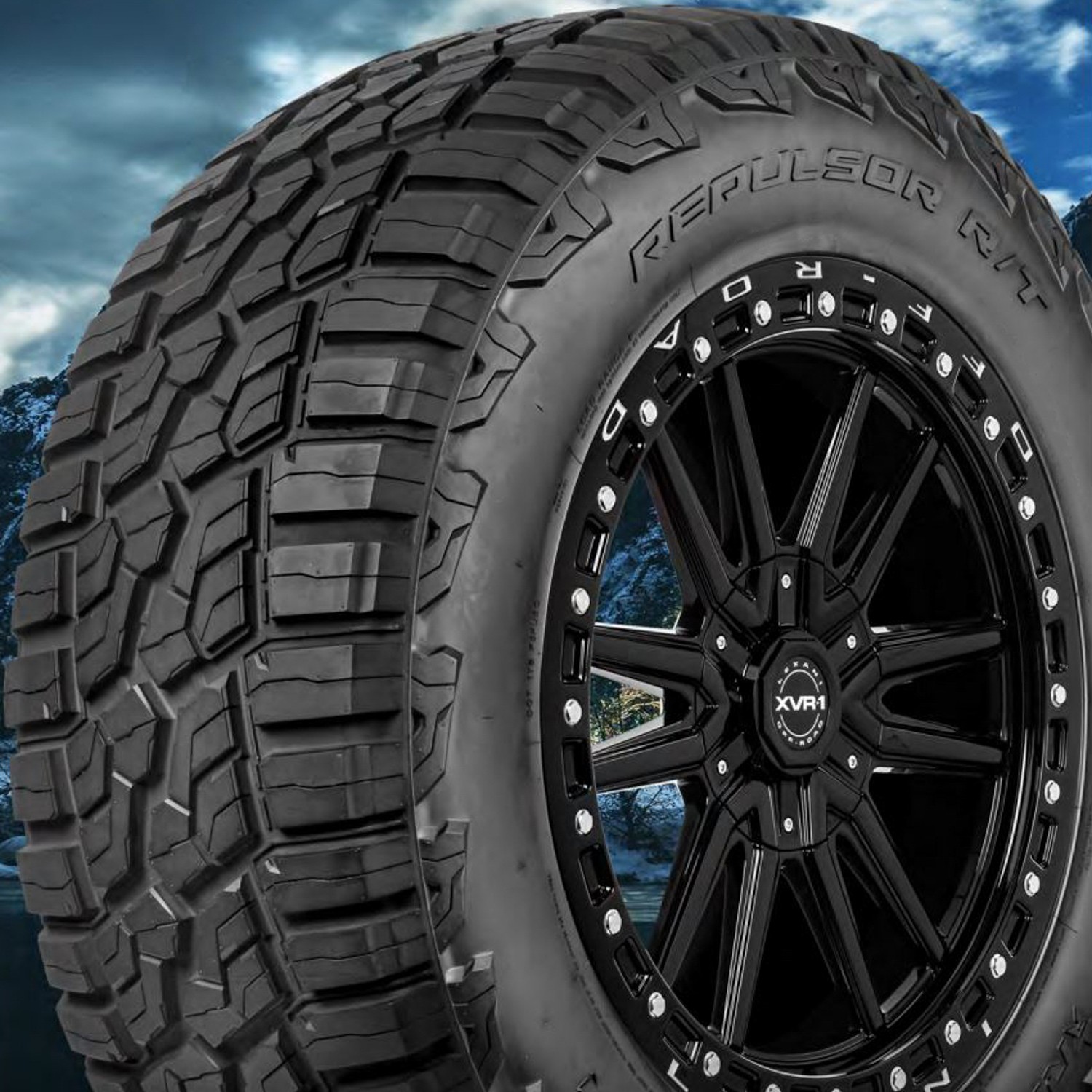 6 RBP Repulsor R/T 35X13.50R24 118Q E 10 Ply Light Truck Tires