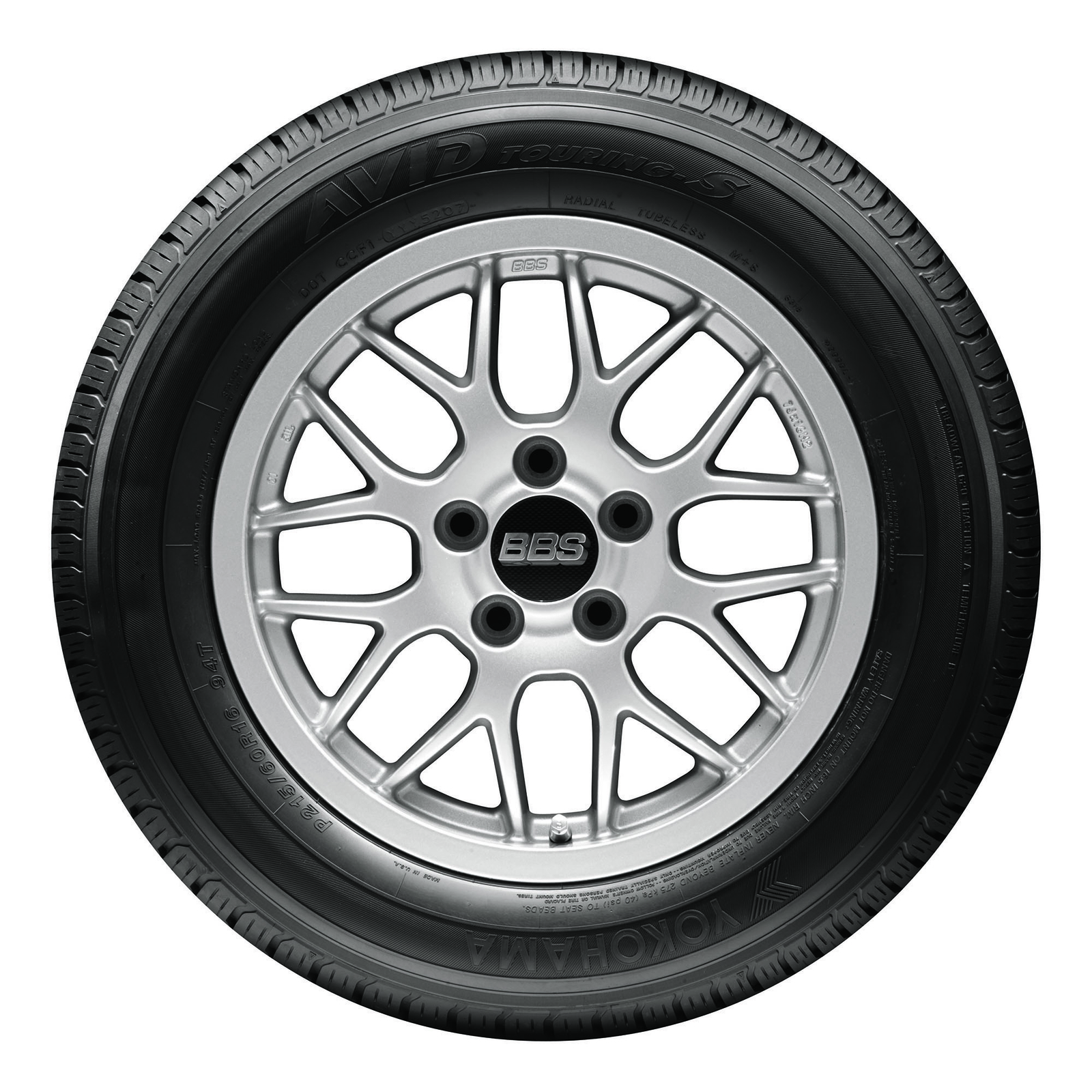 2 New Yokohama Avid Touring-s – P215/65r15 Tires 2156515 215 65 15