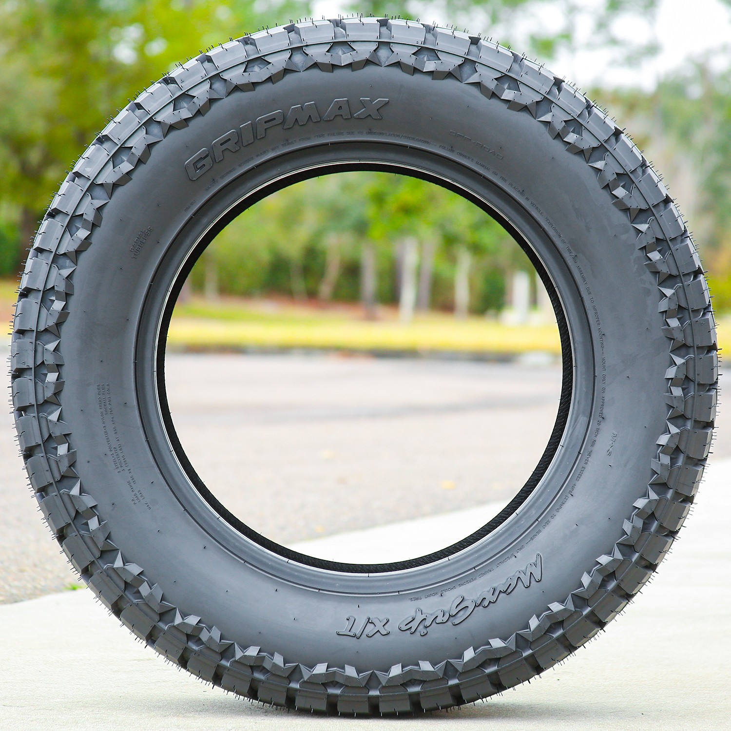 Tire Gripmax MaxGrip X/T LT 37X13.50R20 Load F 12 Ply XT Extreme Terrain